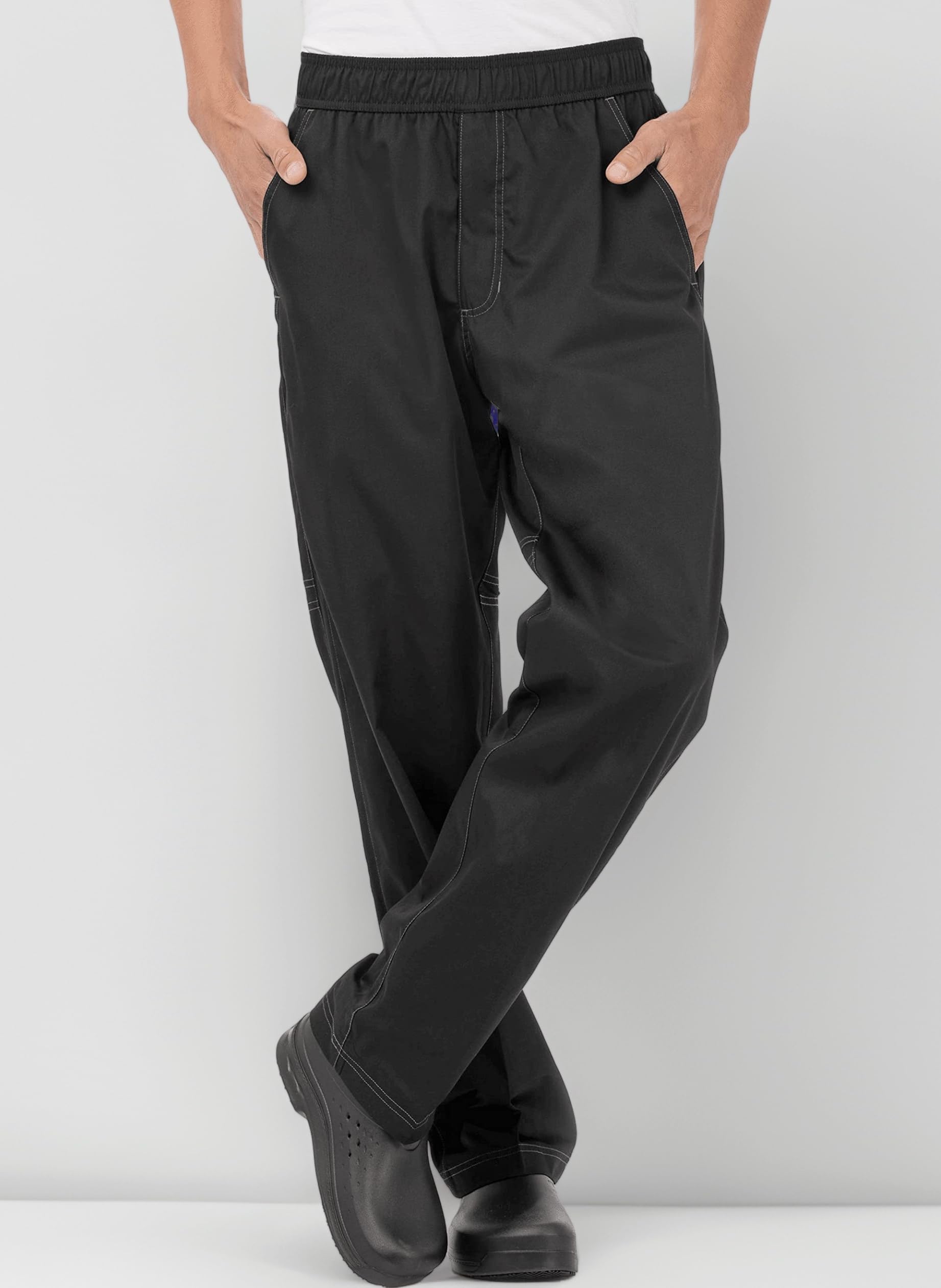 Chef Works Men's Cool Vent Baggy Chef Pants