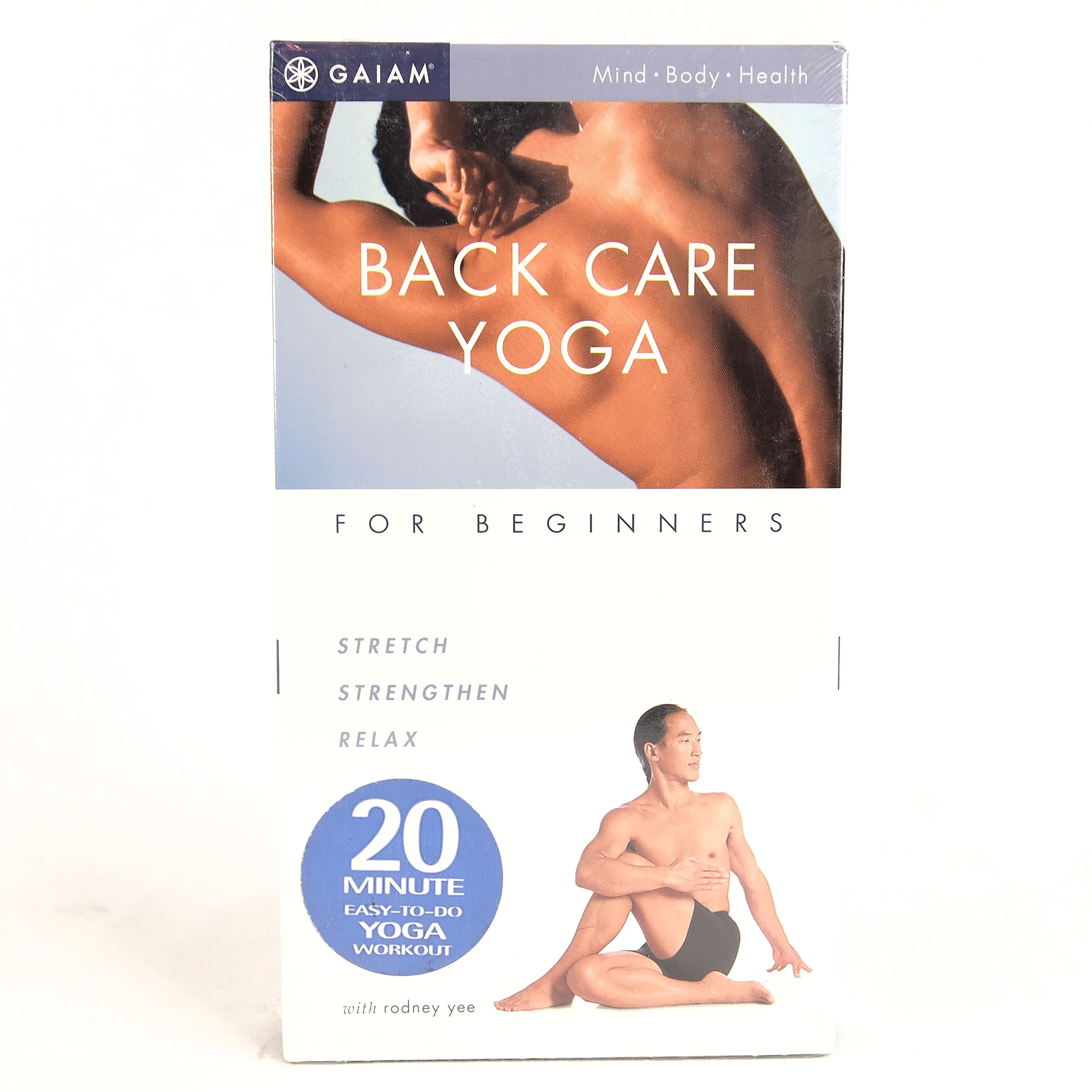 Living Yoga: Back Care Yoga for Beginners [Import] [VHS Tape]