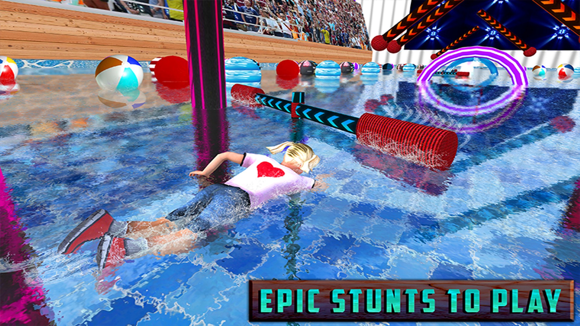 Kids Water Stunts Swimming Game App on the Amazon Appstore