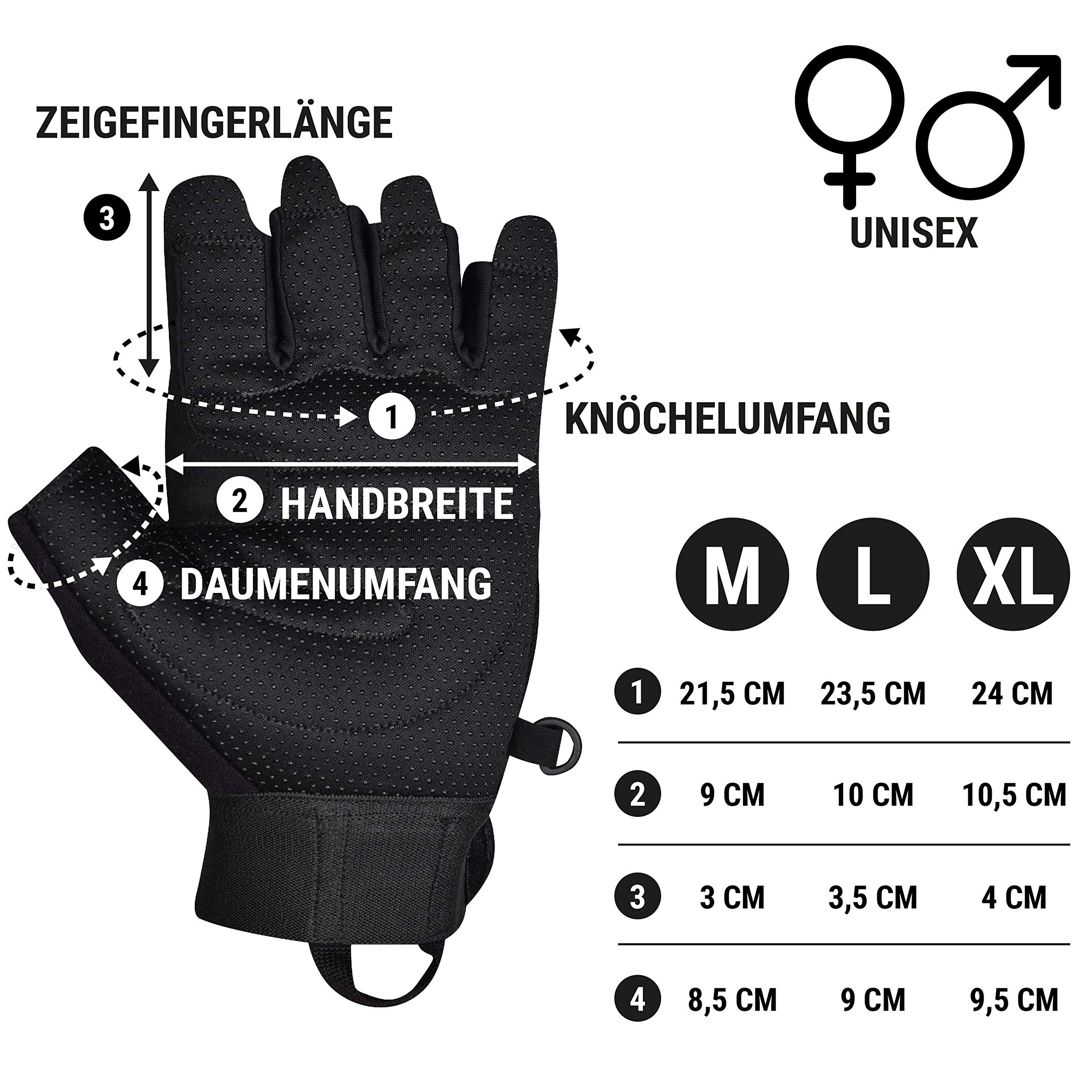 Gants Escalade Via ferrata Haute Adhérence Protection Unisexes
