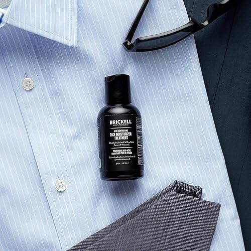 Miniatura 4 de Brickell - Tratamiento hidratante facial para hombre, tratamiento hidratante facial natural y orgánico para eliminar el acné, tono de piel uniforme