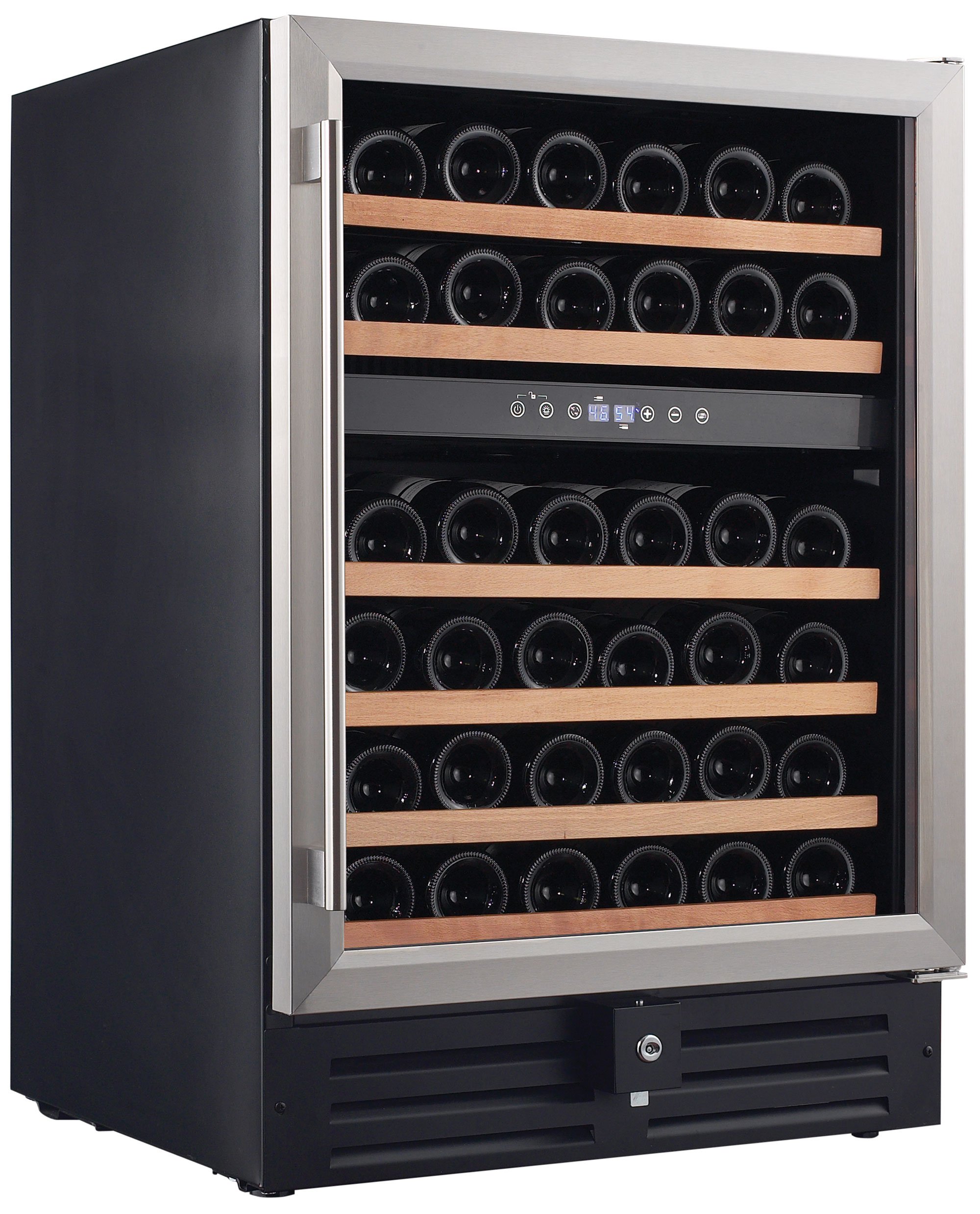 Smith & Hanks RW145DR 46 Bottle Dual Zone Under Counter Wine Refrigerator...