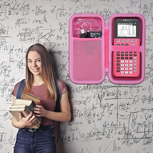 Miniatura 9 de co2CREA Funda rígida compatible con Texas Instruments TI-84 Plus CETI-84 PlusTI-Nspire CX II CASTI-Nspire CX IITI-83 PlusTI-89 TitanioTI-85  TI-86