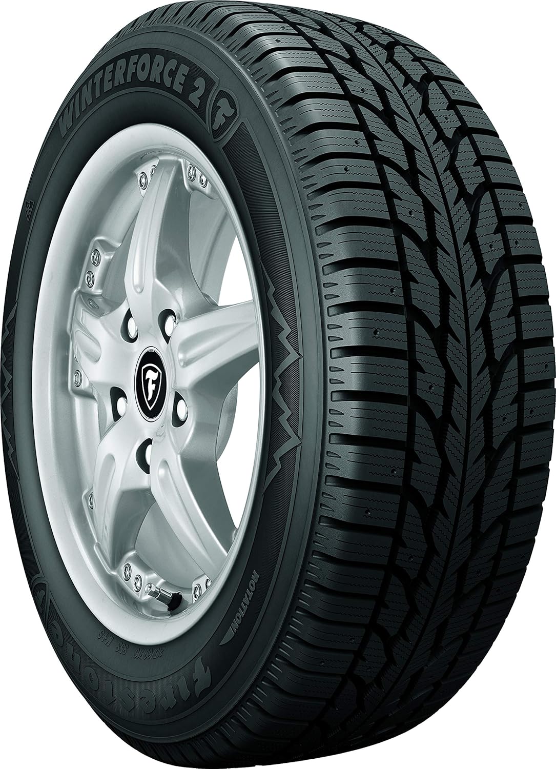Firestone Winterforce 2 Studdable Winter/Snow Tire 205/65R16 95 S