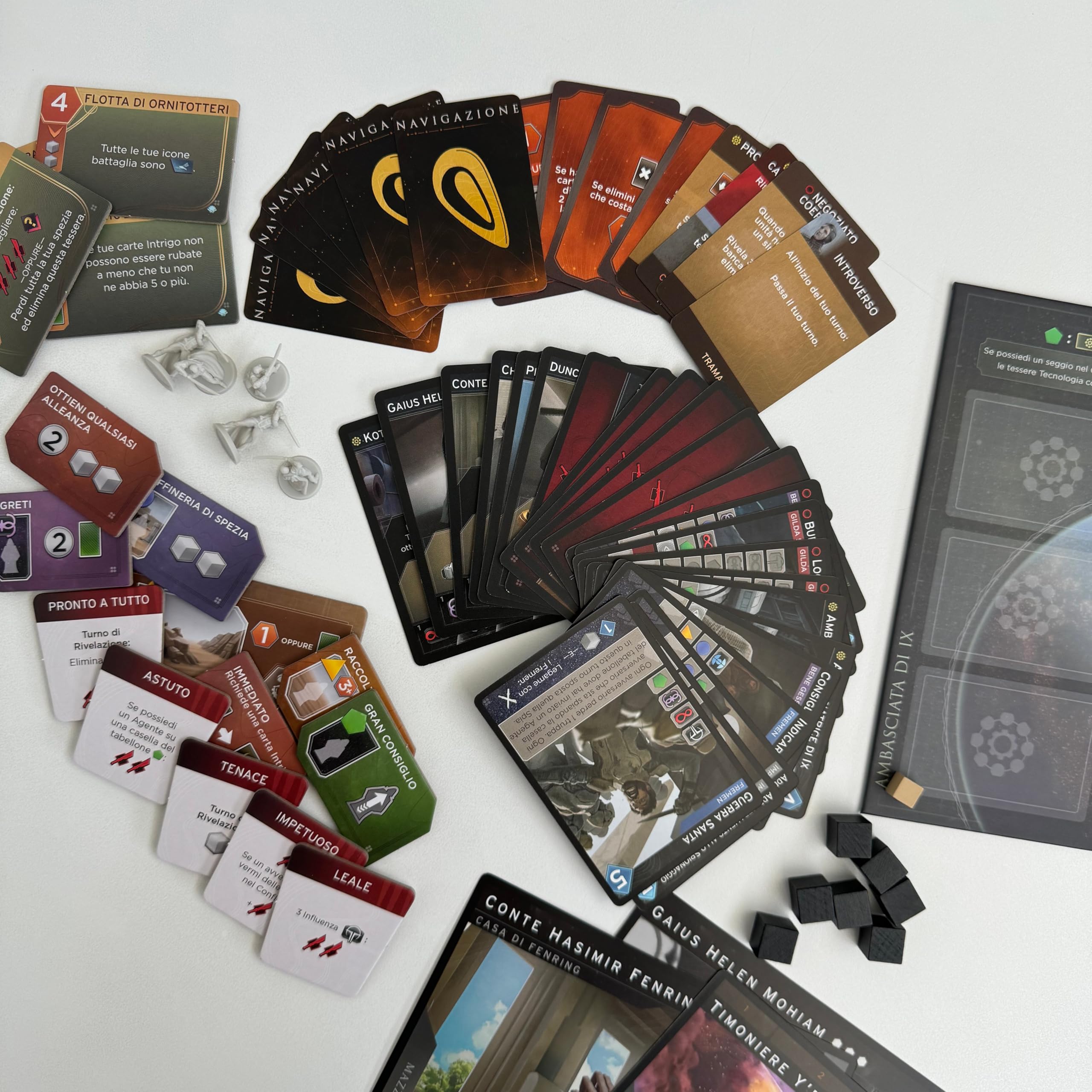 Asmodee Dune - Imperium: Lignaggi, Espansione Gioco da Tavolo per Dune - Imperium e Dune - Imperium: Insurrezione, Edizione in italiano