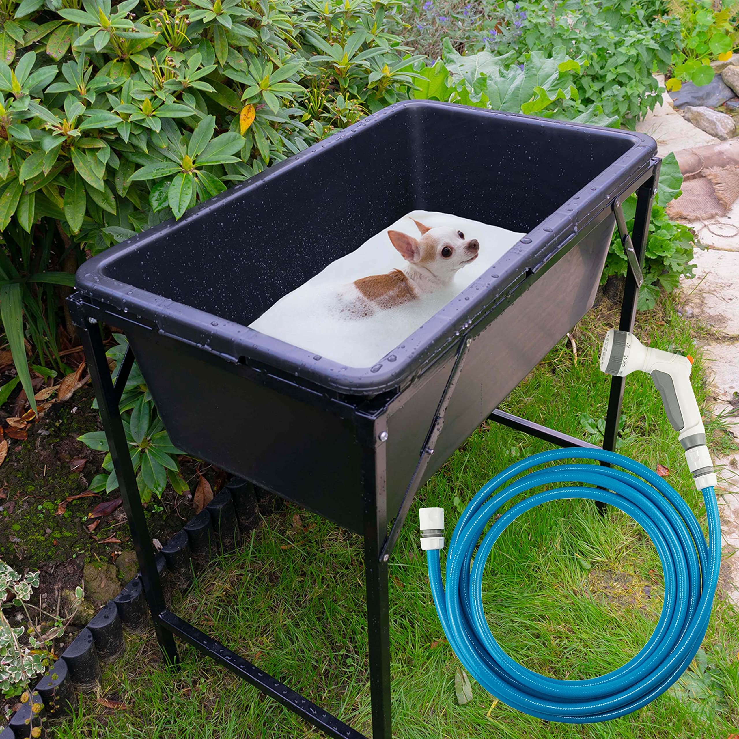 Booster Bath Elevated Pet Bathing, Teal, Large (Pack of 1) : Amazon.co ...