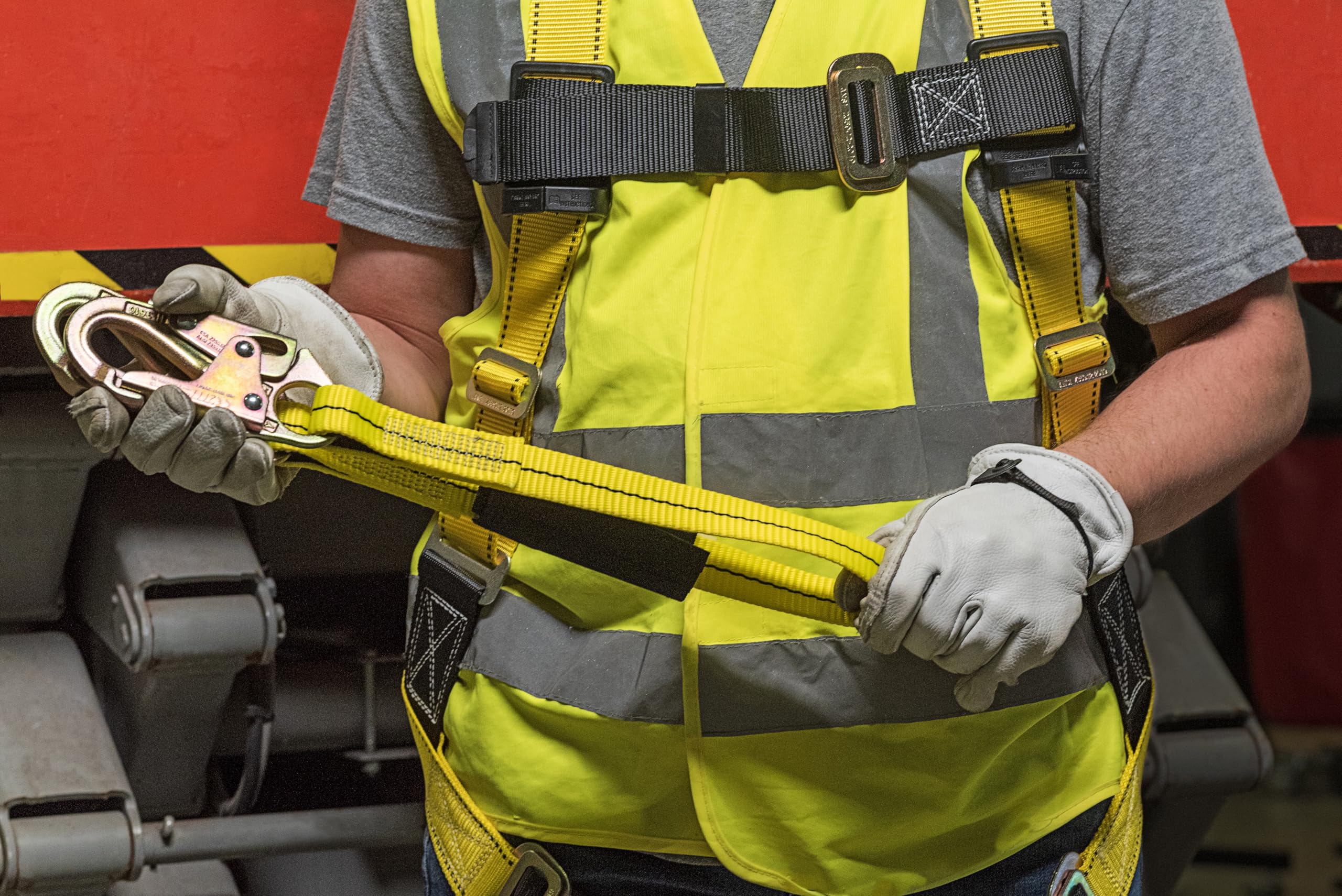 Guardian 01255 Non-Shock-Absorbing Lanyard - 3 ft | Self Locking