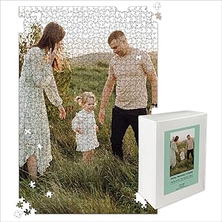 Photo Puzzle, Pet, Wedding, Family Reunion Puzzle | 1000 Piece, Custom Jigsaw Puzzle for Adults (Vertical/Portrait) | 20" x 30" | I See Me!