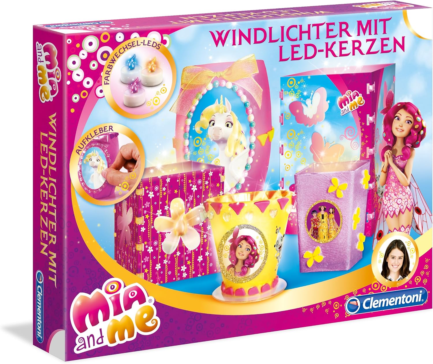 Clementoni Mia and Me 69345.0 Tea Lights with LED Candles