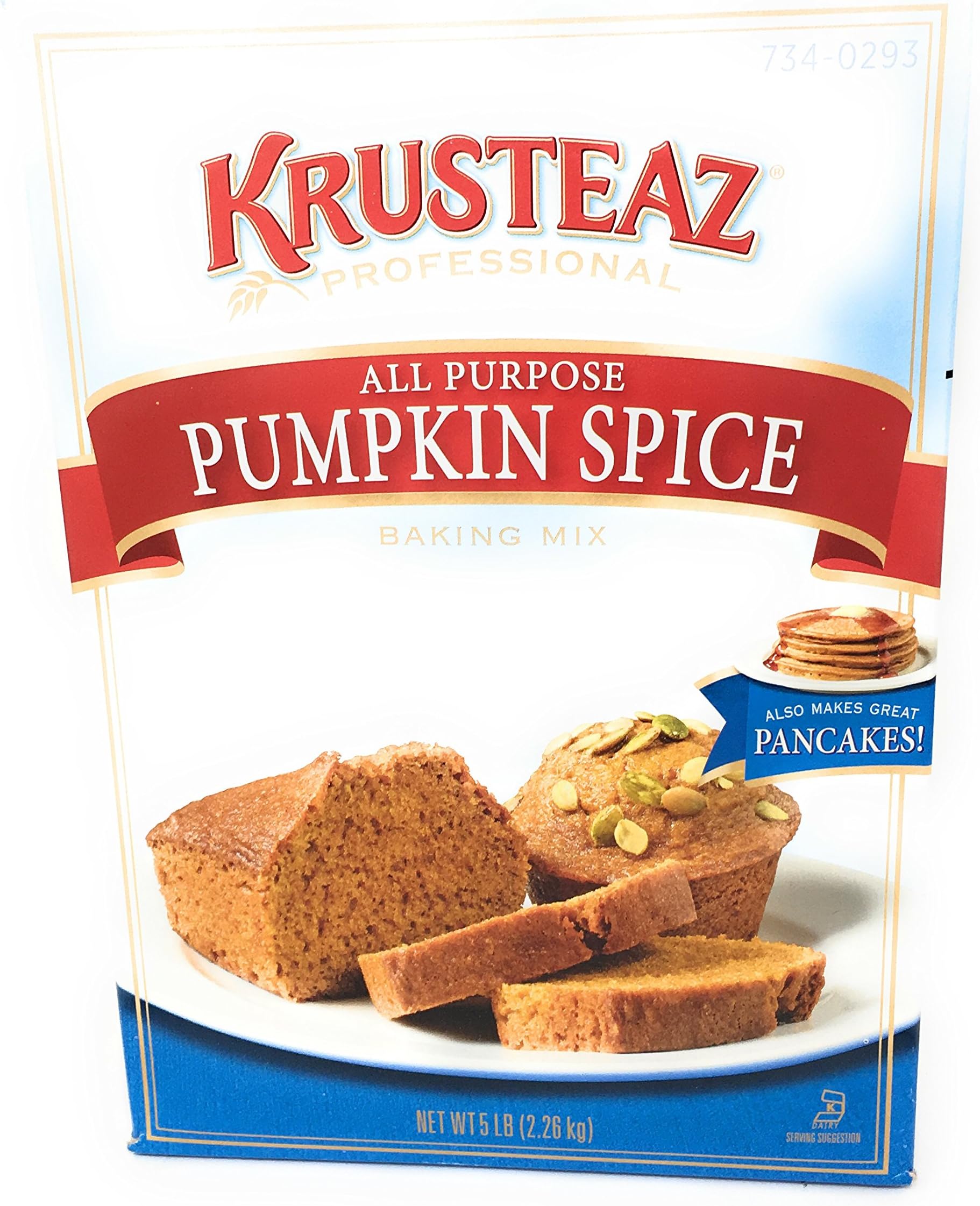 Krusteaz All Purpose Pumpkin Spice Baking Mix 5 Pound Box