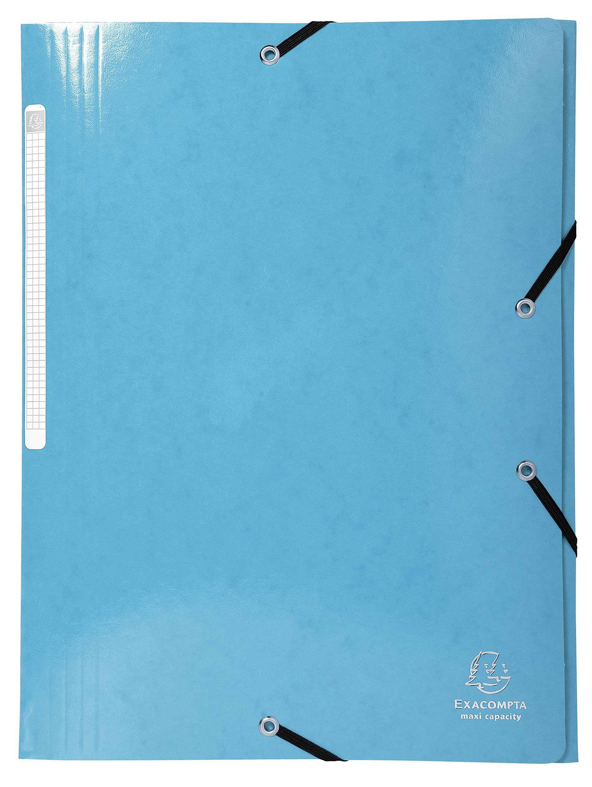 Cartella Porta Disegni Exacompta 28x38 Cm Verde - Valigetta Con Elastici Per Documenti - Foto 6