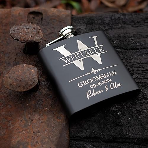 Miniatura 4 de Juego de 3, regalos de padrinos de boda personalizados para bodas, 15 diseños diferentes, 2 cajas de regalo opcionales, frasco personalizado,