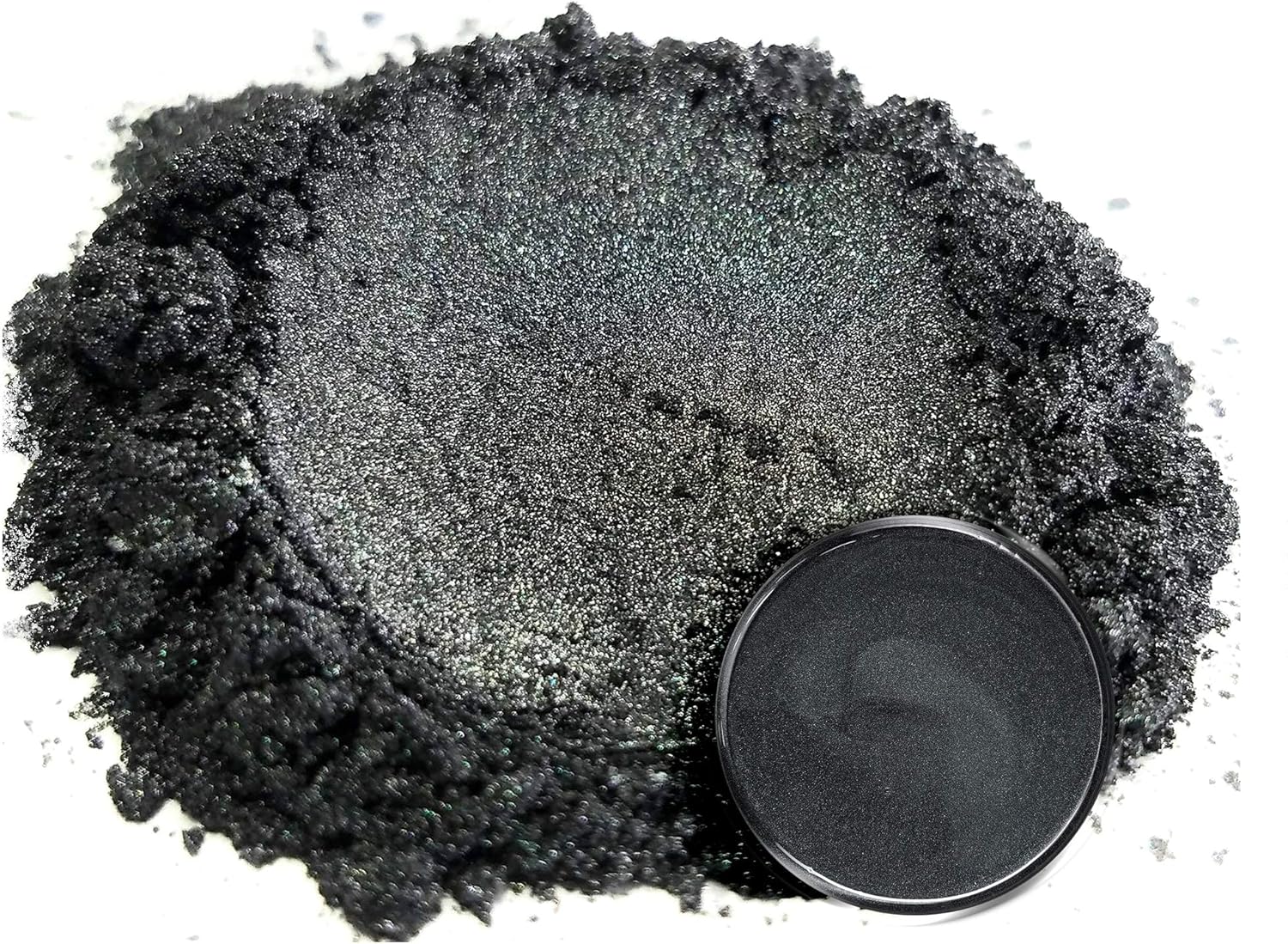 Eye Candy Pigments Premium Black Mica Powder - Ronin Black (50gr) - for Epoxy, Resin, Soap, Paint, Woodworking, Acrylic Pouring, Bath Bombs, Fishing Lures - DIY Arts and Crafts Additive - Image 6