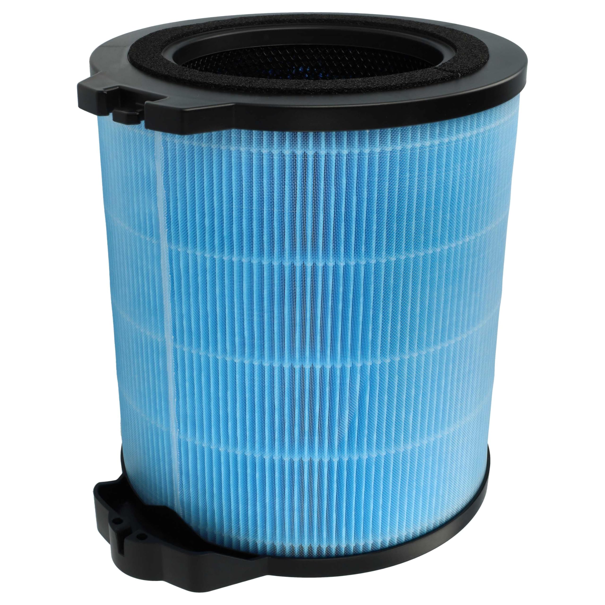 Vhbw Black, Blue H12 Filter Compatible With Hoover H-Purifier 300 Air Cleaner - Spare Air Filter With Integrated Active Carbon Filter