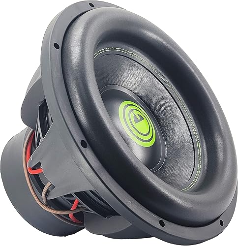 Miniatura 2 de Altavoz de audio para subwoofer de vehículo para coche, cono de papel prensado de grado competitivo de 12 pulgadas, DVC, flujo de aire avanzado,