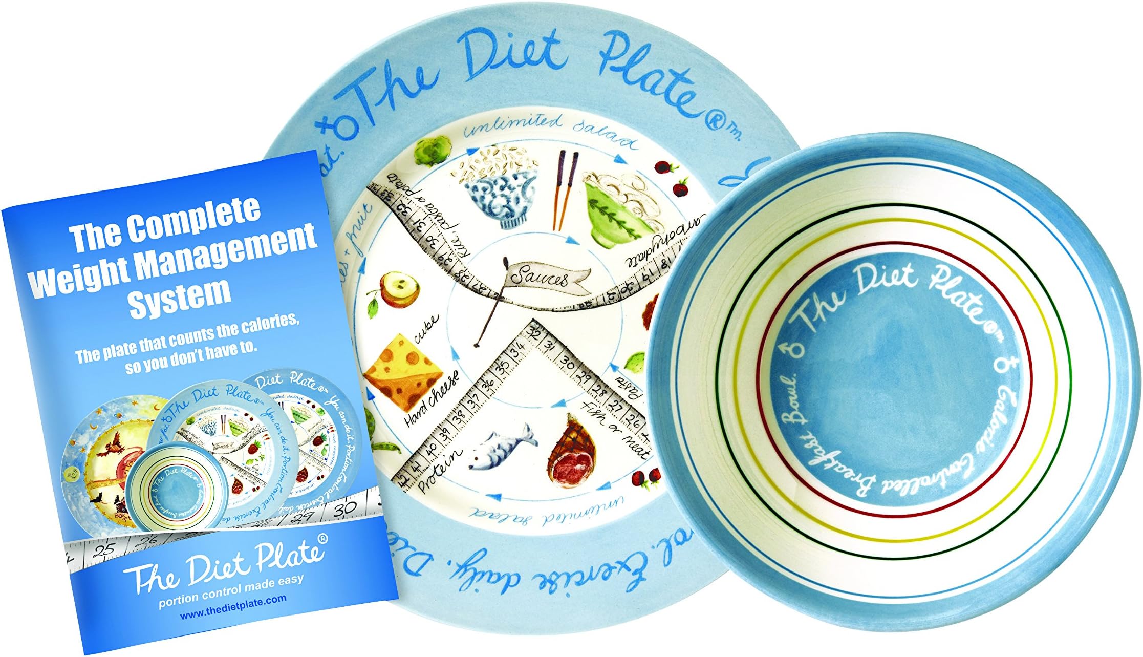 The Diet Plate Complete Weight Loss Portion Control Solution - Female Version