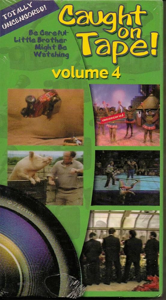 Amazon.com: Caught on Tape Volume 4 [VHS] : Caught on Tape