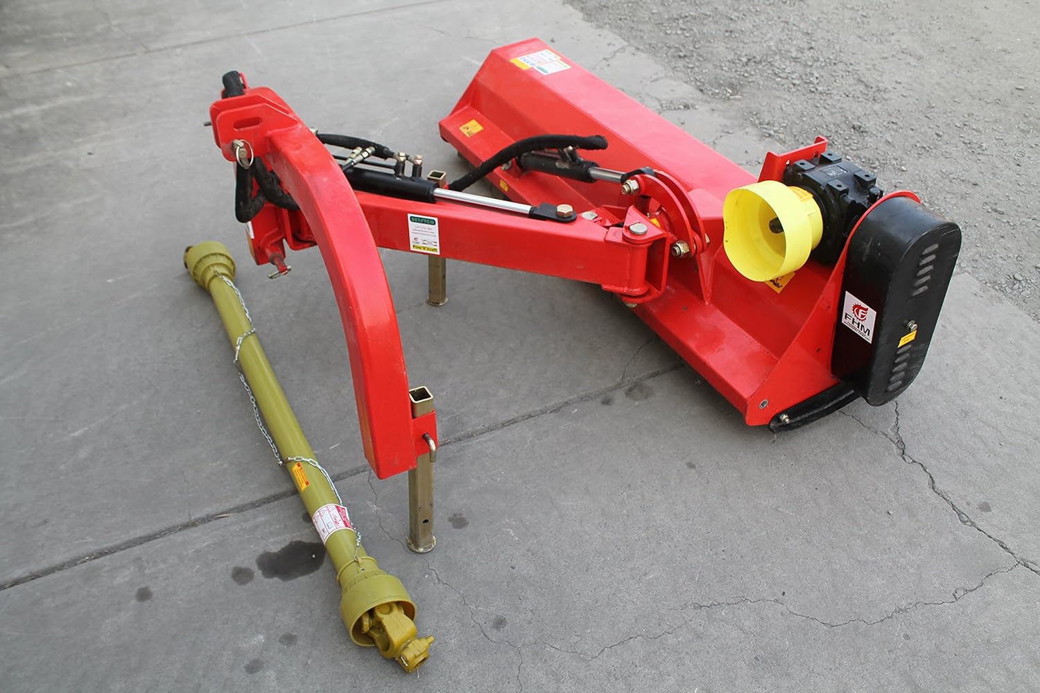 Farmer Helper 65" 3pt Ditch Bank Flail Mower Cat.I 35hp~65hp (FH-AGL165) w/Hammer Blades Requires a Tractor. Not a standalone Unit.
