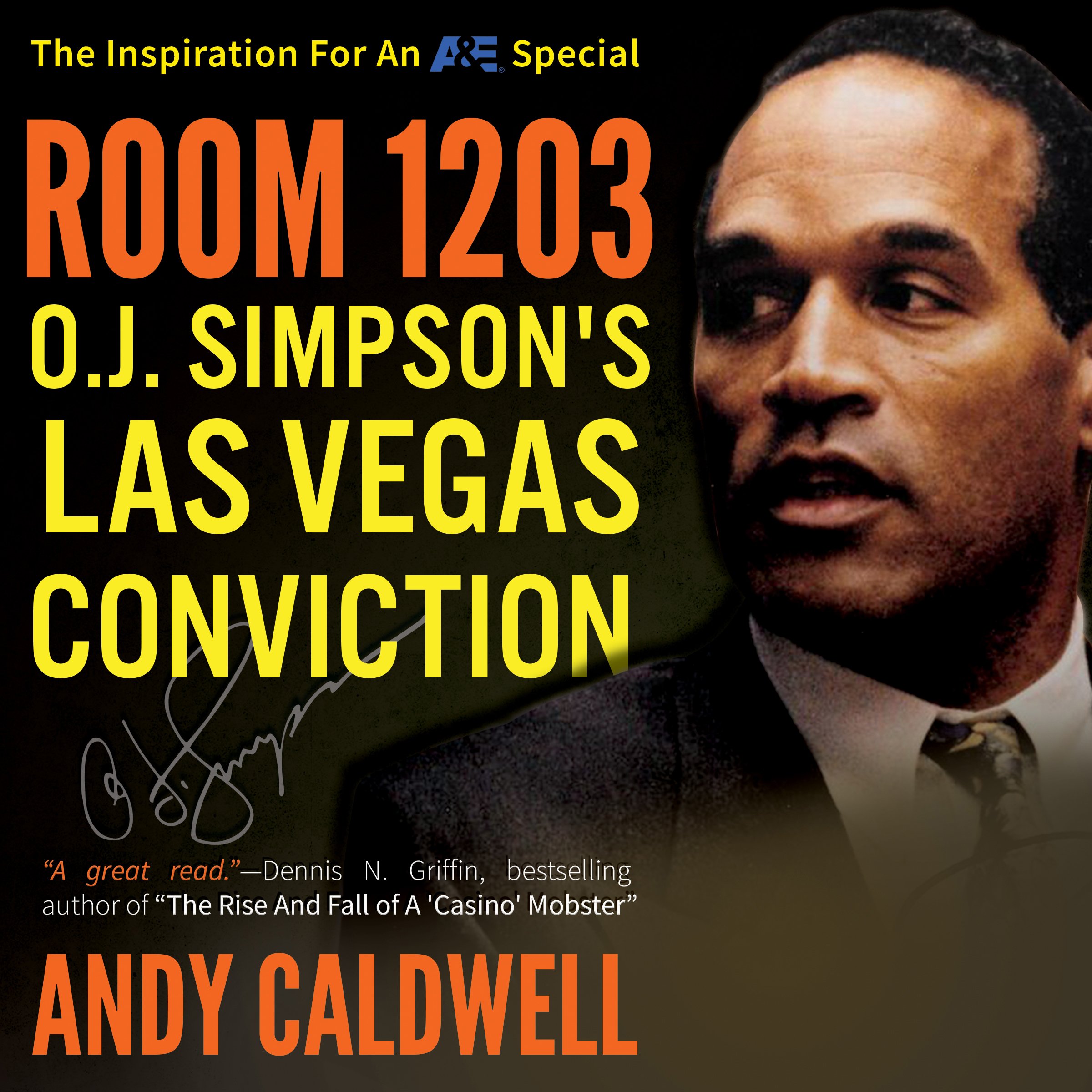 Cover art for Room 1203: O. J. Simpson's Las Vegas Conviction