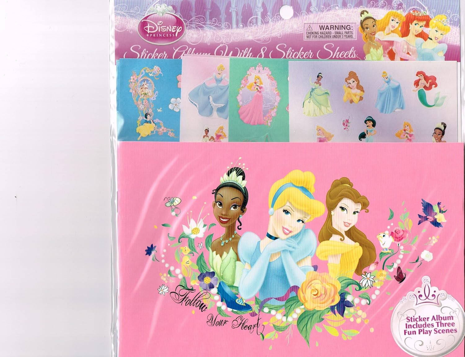 Disney Princess Sticker Album With 8 Sticker Sheets Amazon.co.uk