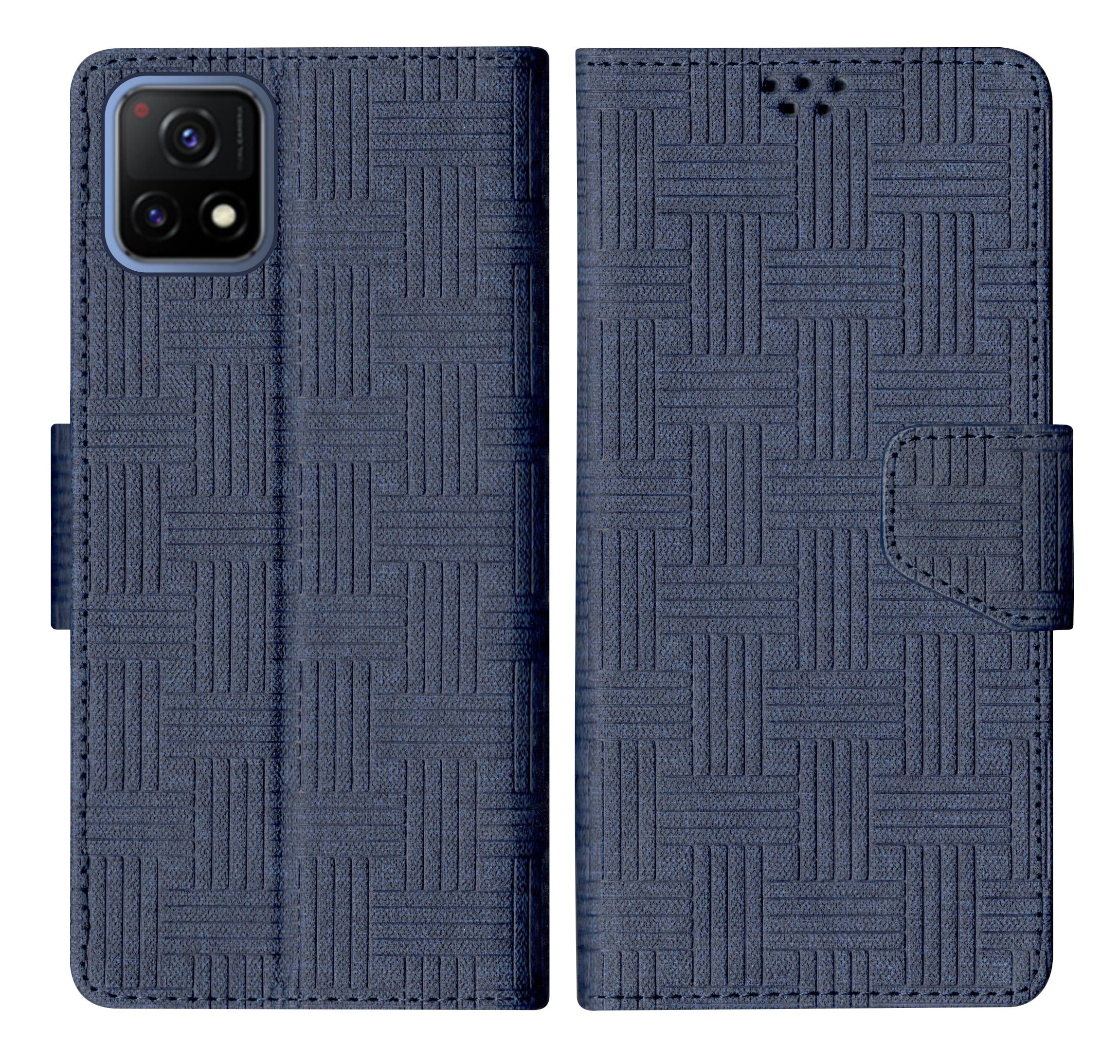 SBMS Vivo Y72 5G / Vivo Y31s Flip Cover Back Cover Case with Magnatic Closure | Inbuilt Stand | Card & Money Pocket (Mat Blue) (B0C9MVWJ55) Amazon Price History, Amazon Price Tracker