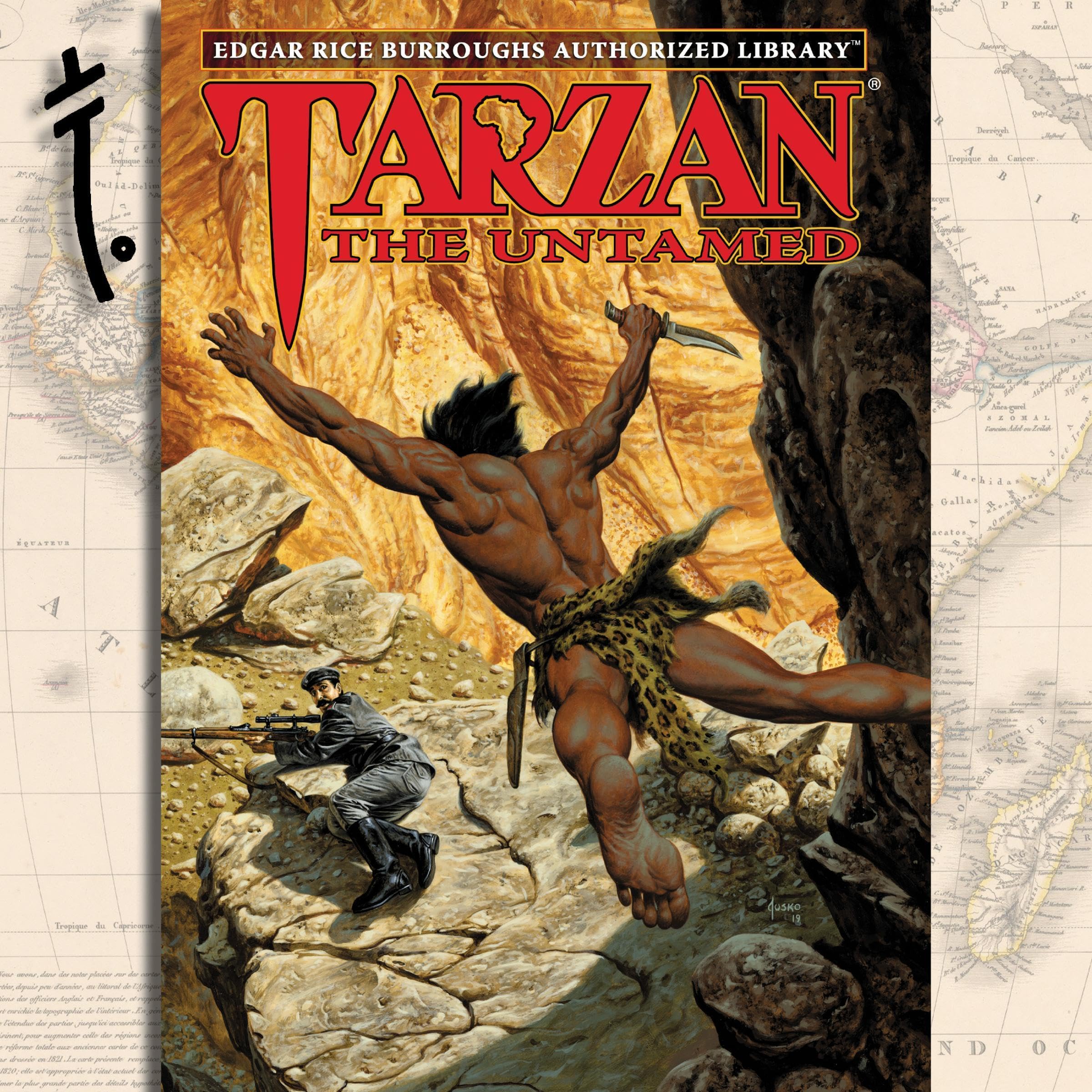 Cover art for Tarzan the Untamed