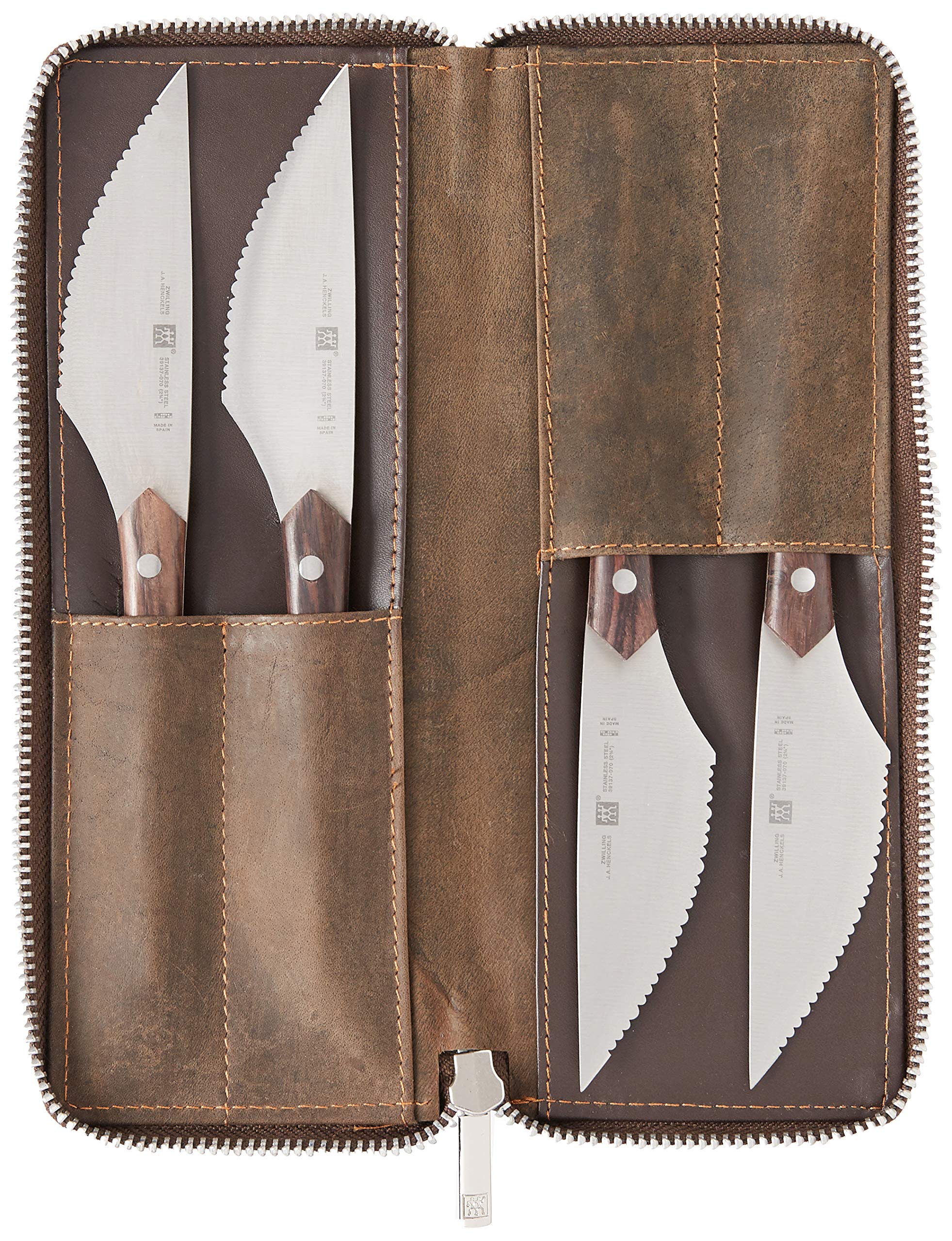 J.A. Henckels Zwillingステーキナイフセット 4本 ブラック Amazon.co.jp: Zwilling J.A. Henckels Zwilling ステーキナイフ