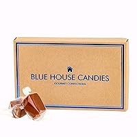 Vista 3 de Blue House Soft and Chewy Handcrafted Gourmet Caramel Candies, Gift Boxed (Sea Salt Caramels)