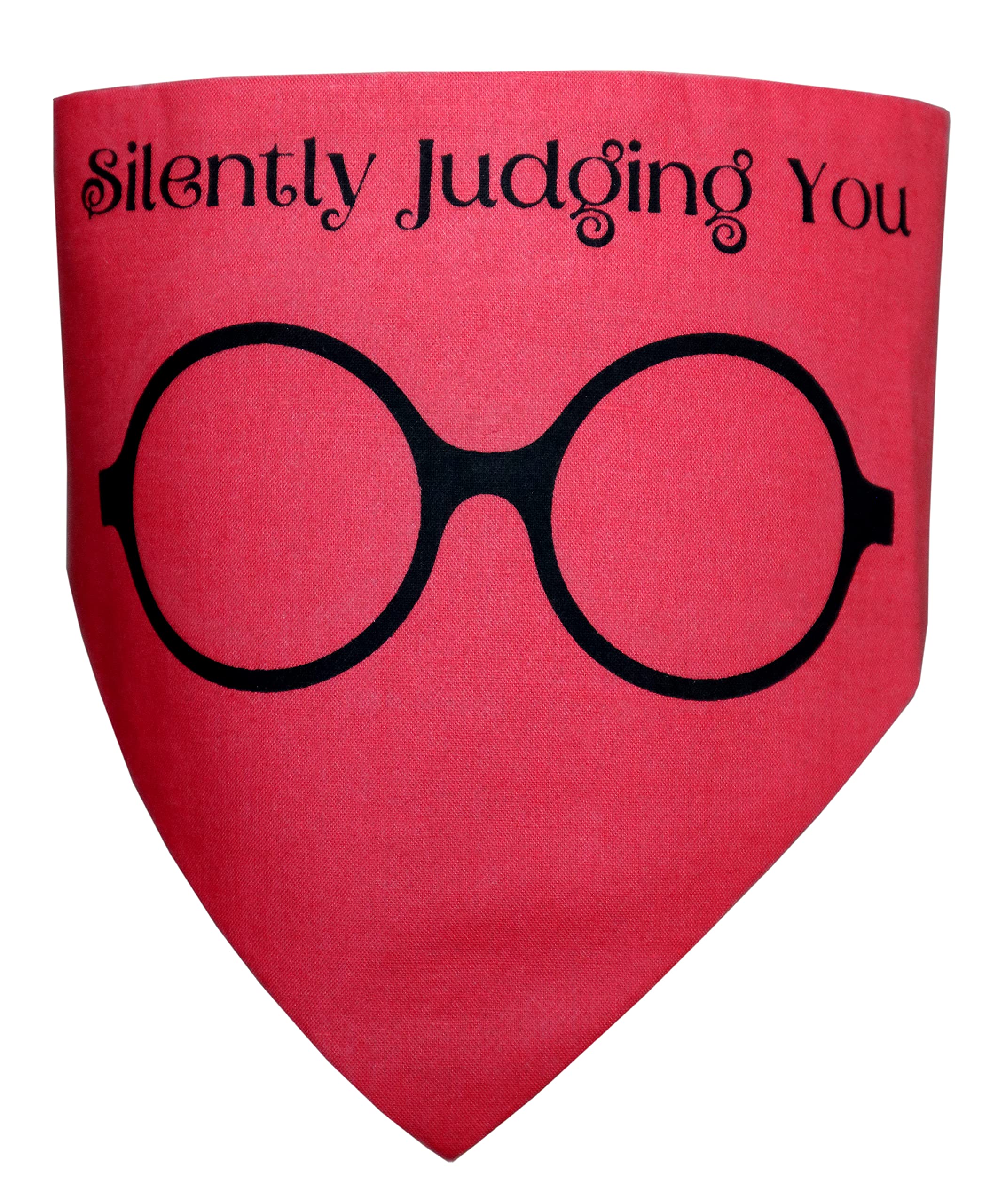 Fluffys Collection Silently Judging You Dog Bandana/Dog Scarf (Dark Pink,with Adjustable Strap,Size- Medium) (B0917J1JJG) Amazon Price History, Amazon Price Tracker