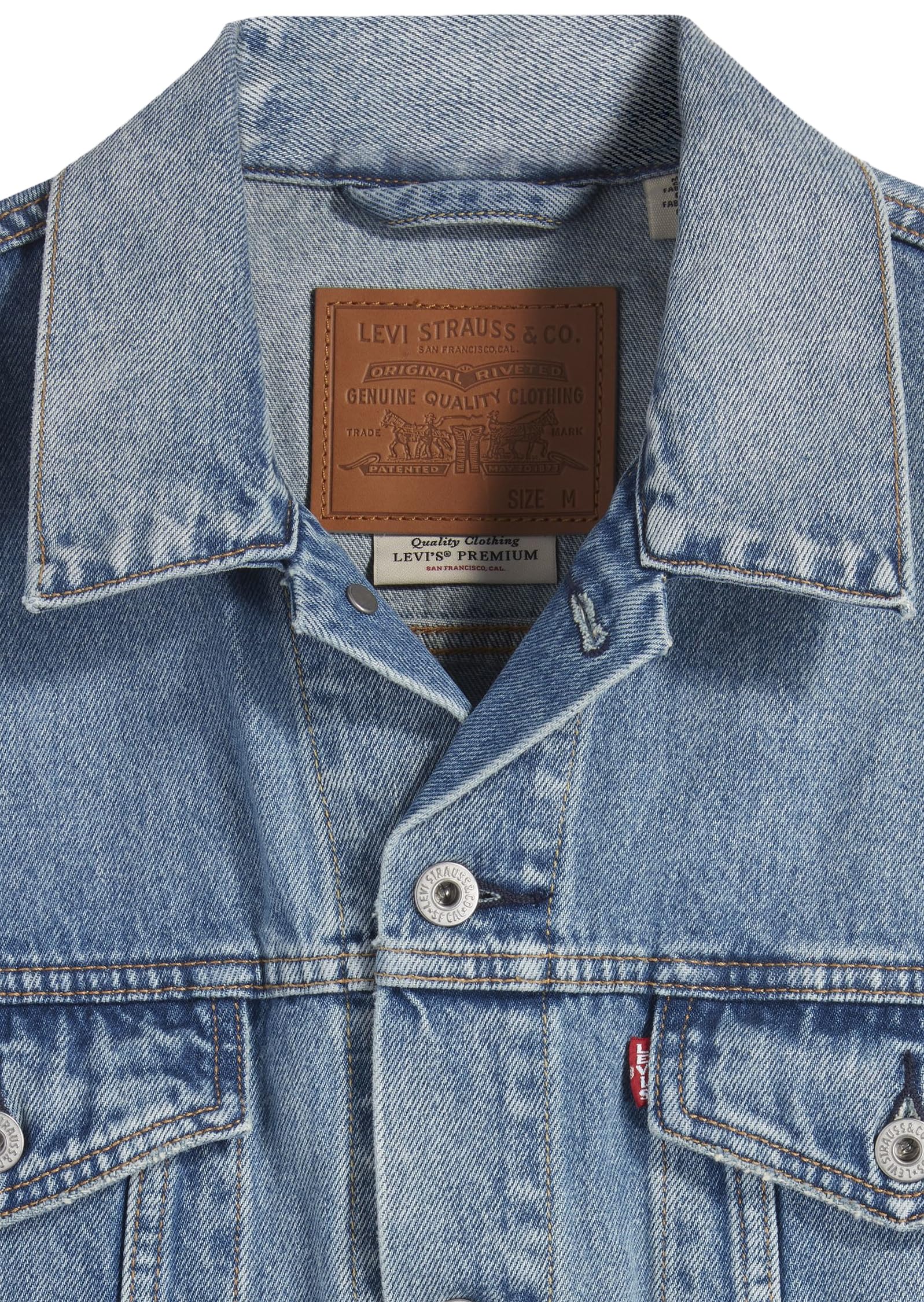 Levi's Relaxed Trucker Gilet en denim Homme