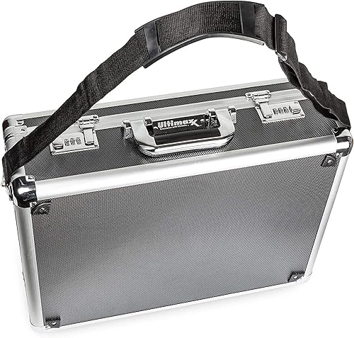 Miniatura 4 de Ultimaxx Estuche rígido de aluminio mediano con espuma precortada para viajes y almacenamiento de drones, equipo y equipo para todos los modelos DJI