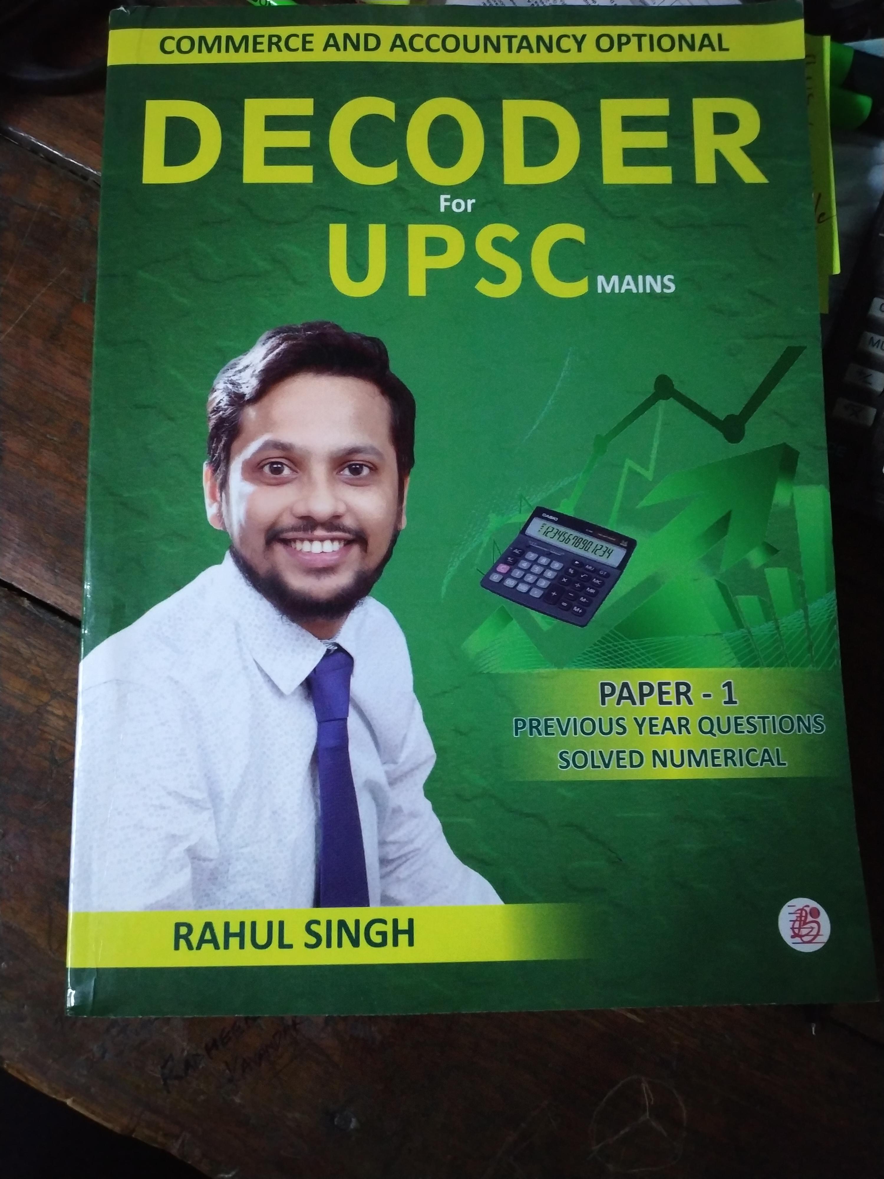 Buy DECODER For UPSC Mains Book Online at Low Prices in India | DECODER ...