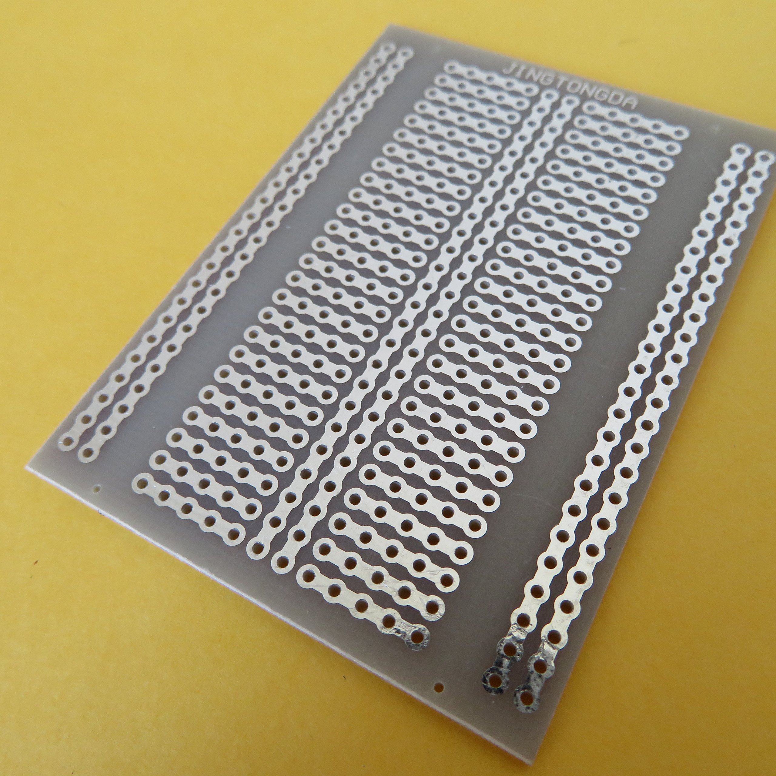 5er Set FR4 Lochraster 11,7 X 9,6 Cm – Einseitig, 2,54 Mm Raster, Für Prototypen Und Experimente