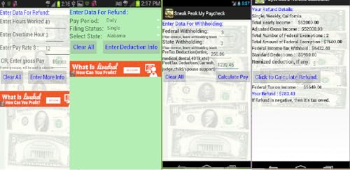 Federal Tax Refund Calculator