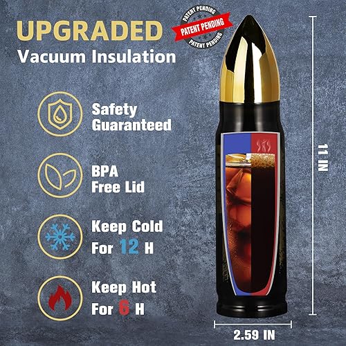 Miniatura 4 de Regalos de San Valentín para él, esposo, hombres, regalos para el marido, día de San Valentín, vaso de 17 onzas con el mejor esposo del mundo,