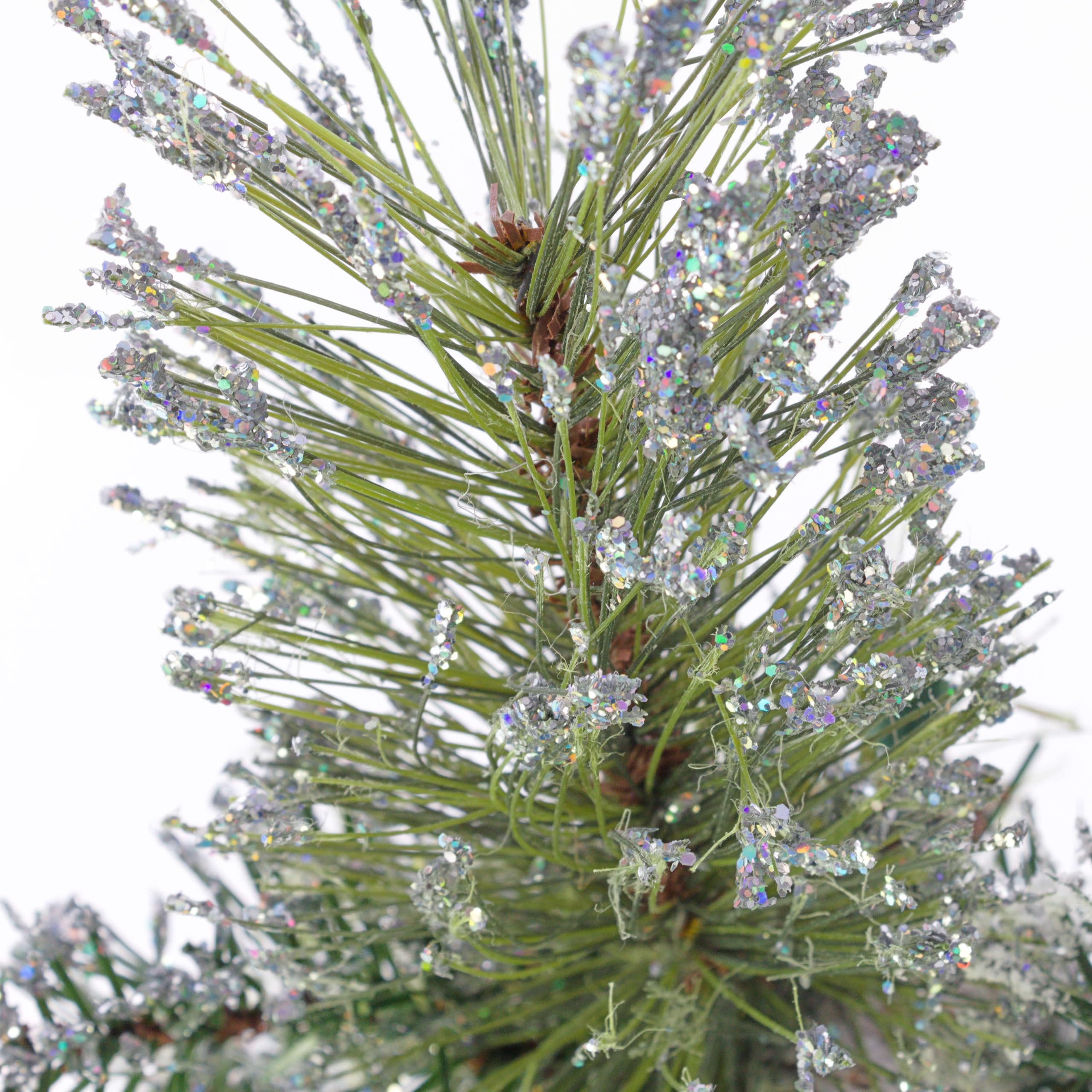 artplants.de Sapin Artificiel Riga, Neige Artificielle, 60cm, Ø 40cm