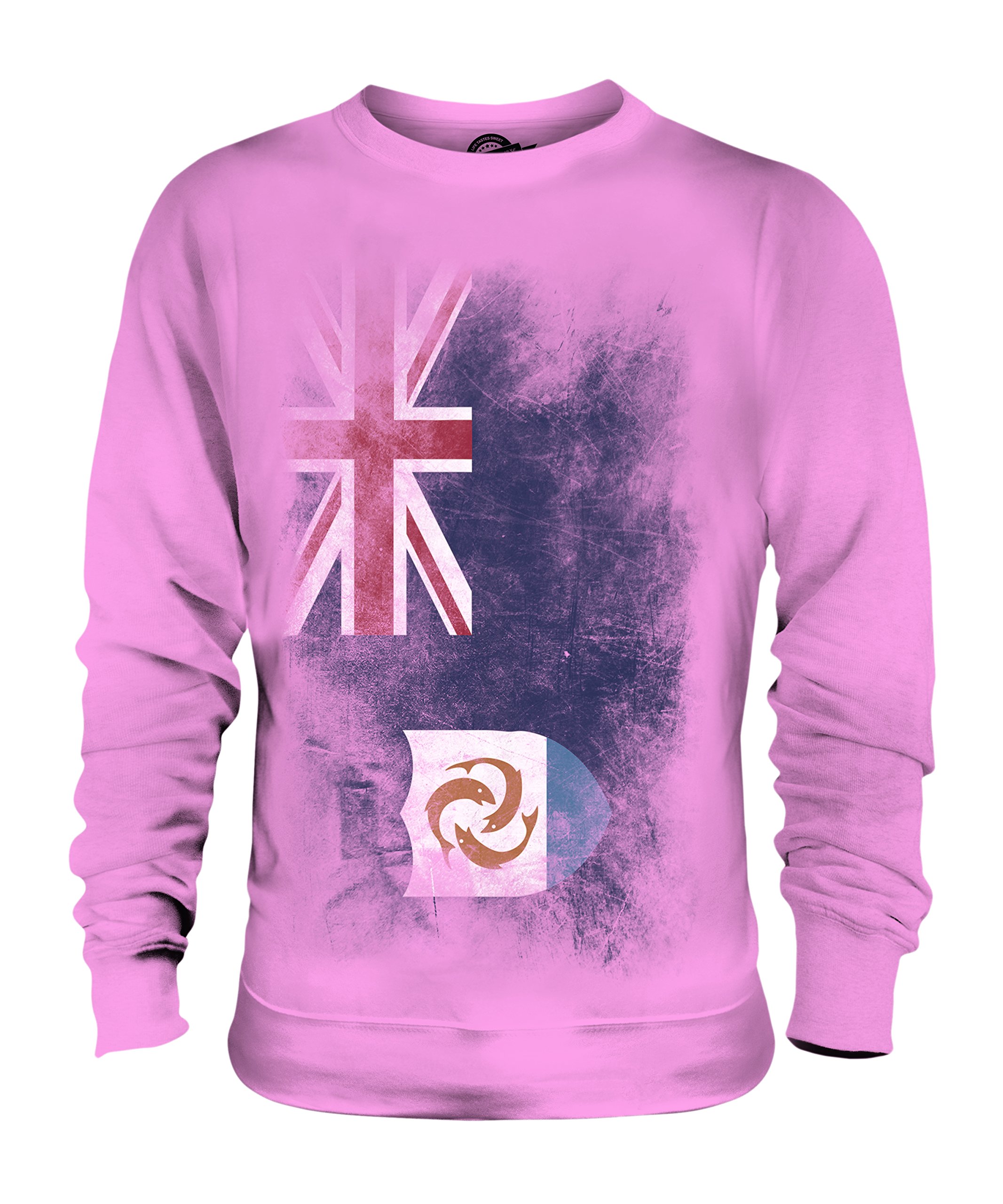 Sweat-shirt Anguilla drapeau dégradé Candymix fini les pulls inconfortables
