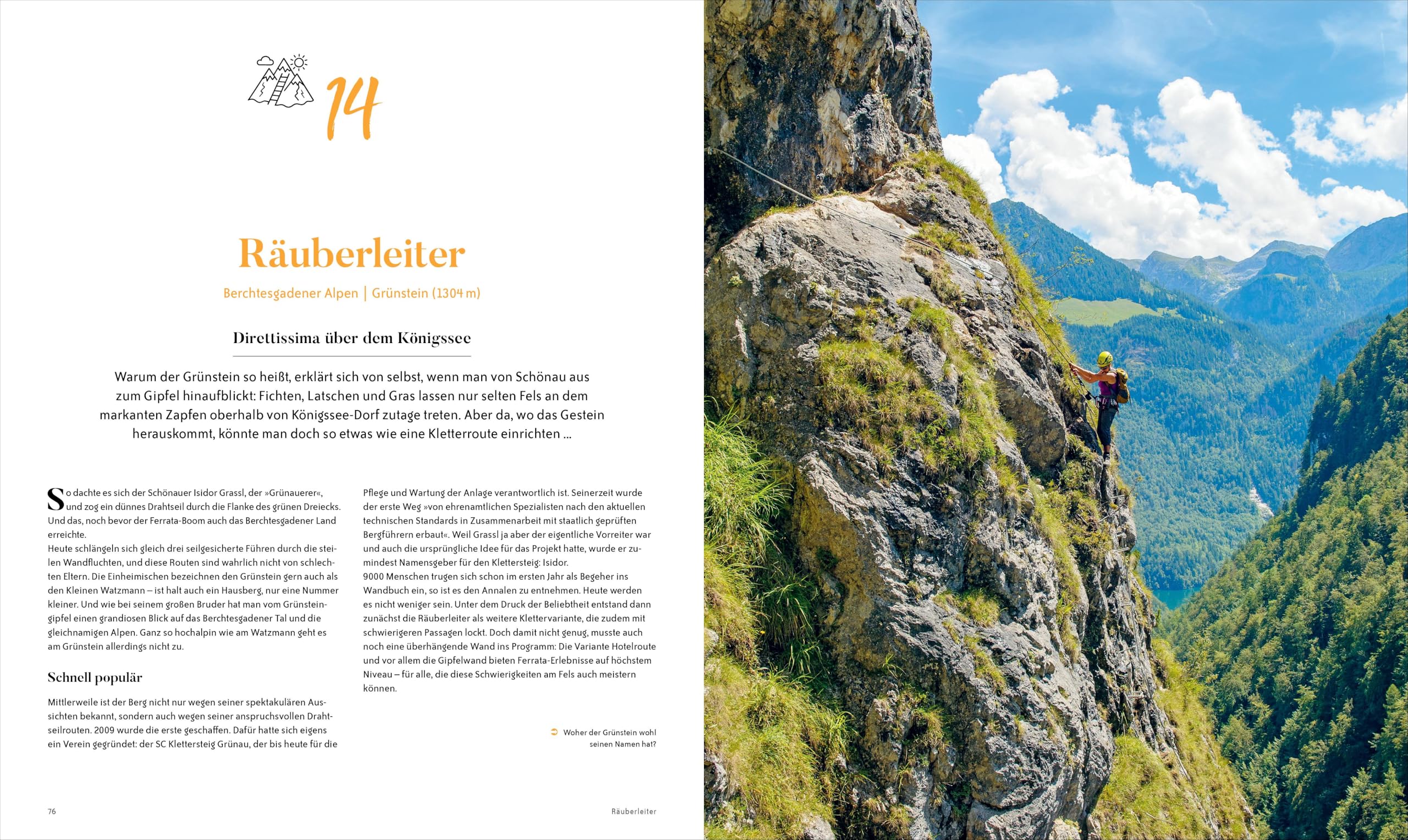 Die ultimativen Klettersteige in den Alpen: 51 legendäre Routen