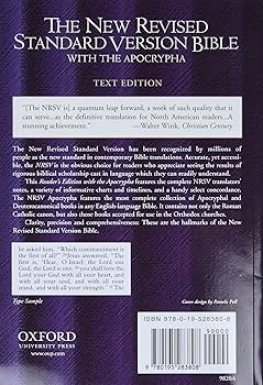 The Holy Bible: New Revised Standard Version: Amazon.co.uk