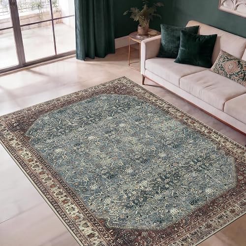 Keen Home Design Vintage Washable Area Rug 5x7