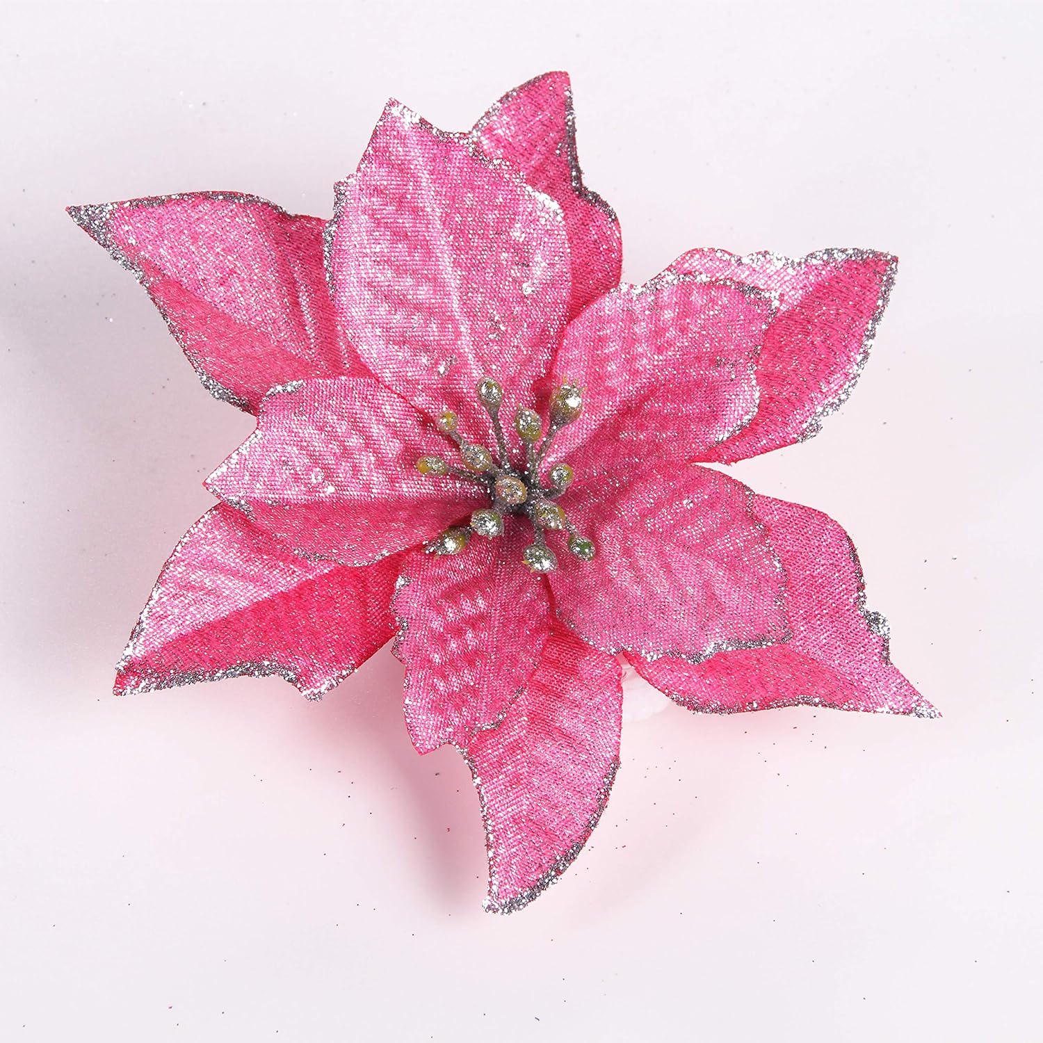 TAIELIK Poinsettia Christmas Decorations 13pcs Poinsettia