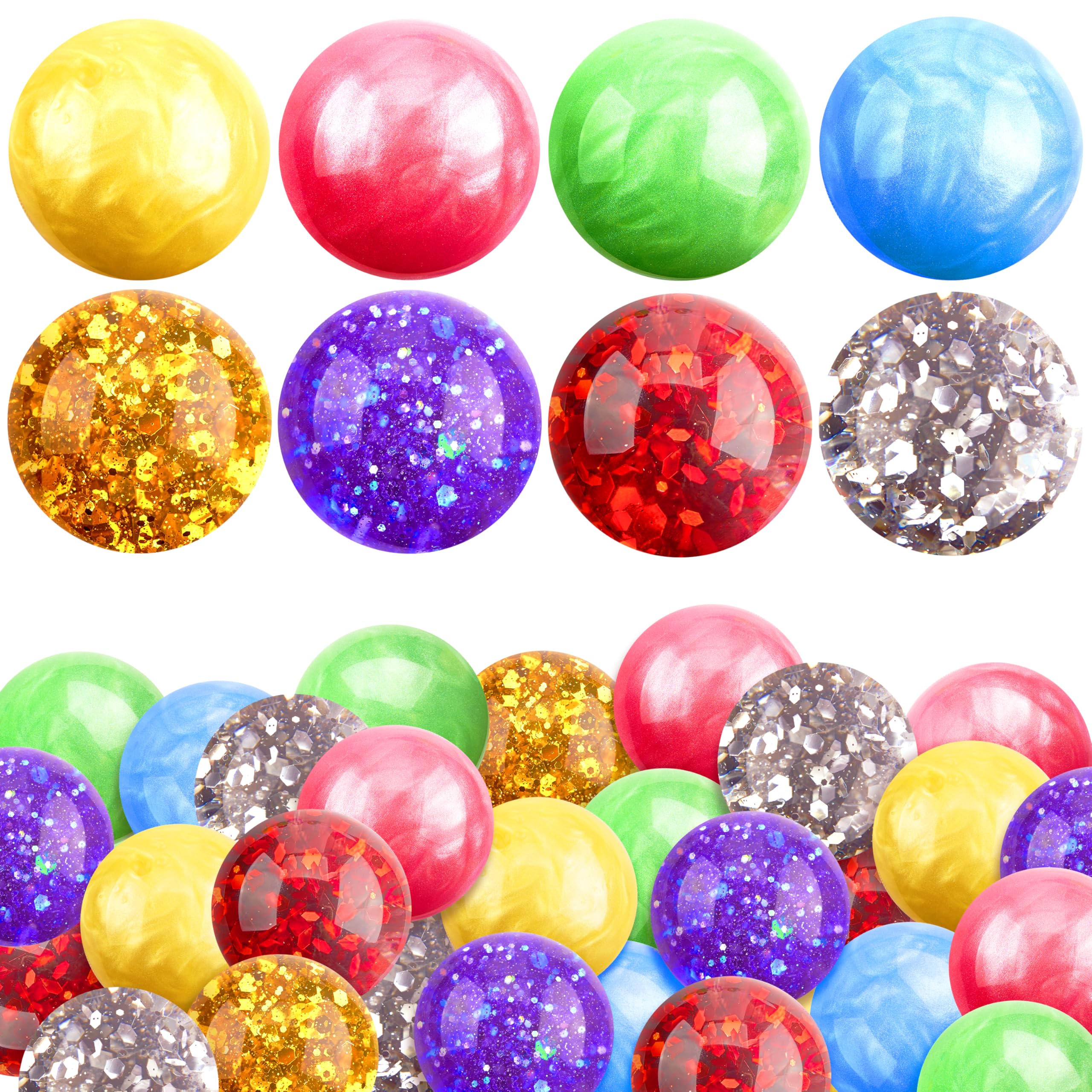 JOYIN Confezione da 24 mini palline antistress, palline da schiacciare per adulti e bambini, bomboniere per feste di compleanno, giocattoli sensoriali da spremere