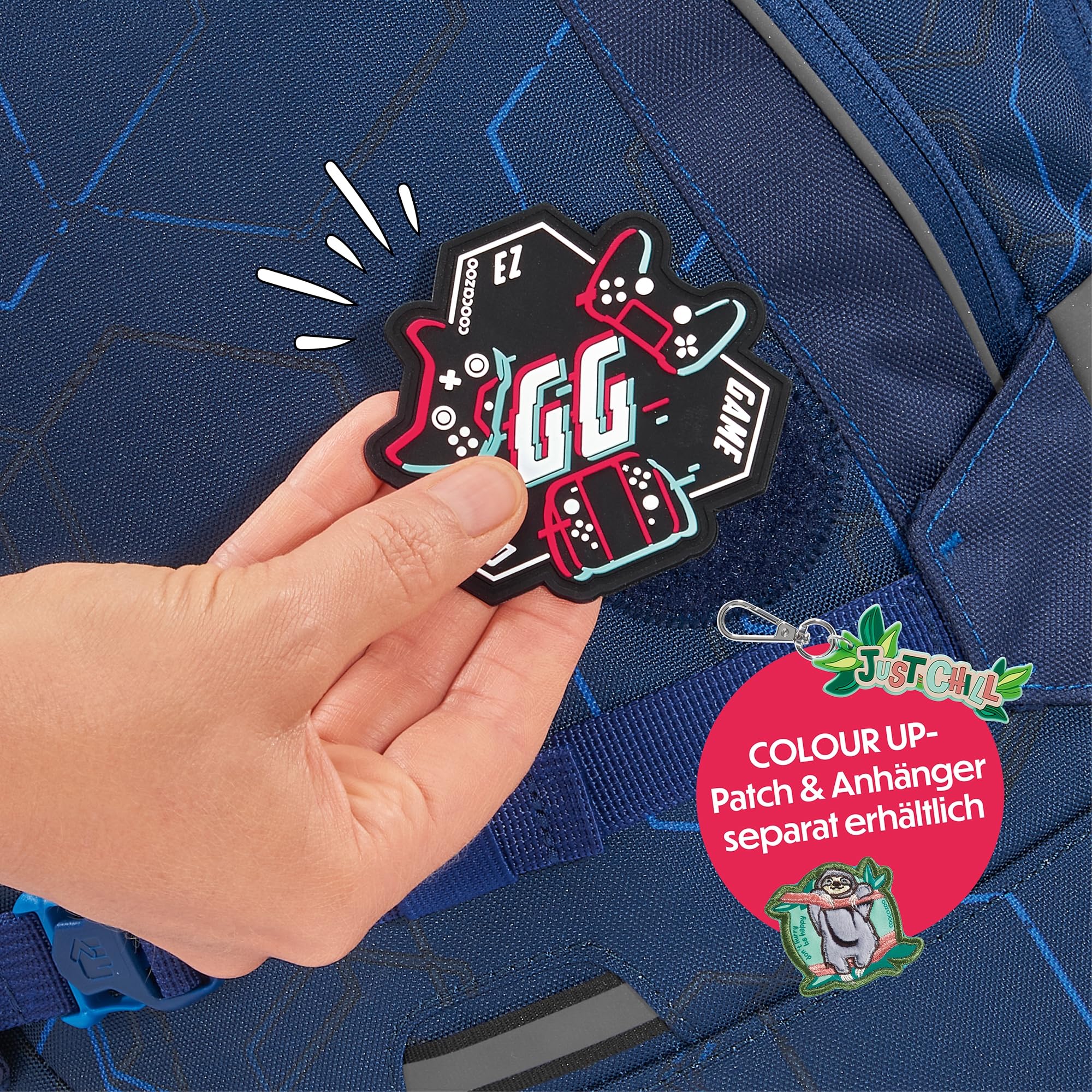 coocazoo Schulrucksack Mate, ergonomischer & anpassbarer Tornister, höhen- & größenverstellbar, mit Brustgurt & Hüftgurt, leicht & individuell, ab der 3. Klasse