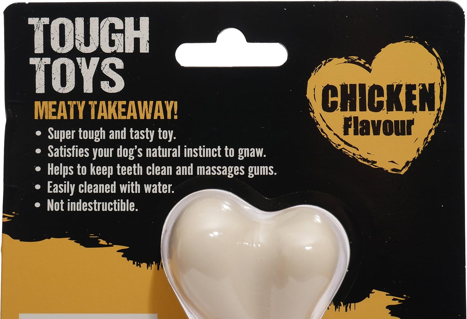 Rosewood Meaty Chicken Takeaway Leg Tough Dog Toy