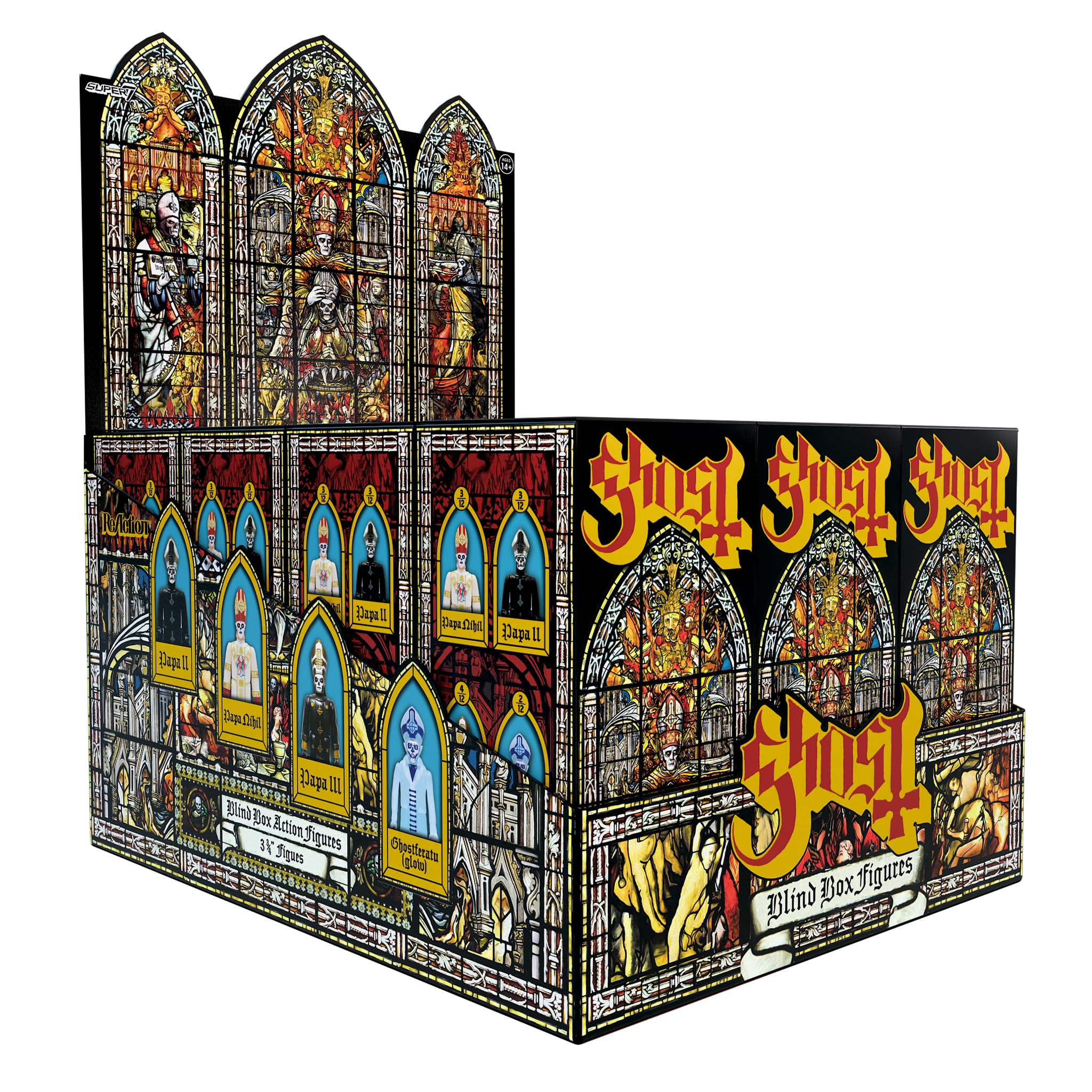 Super7 Ghost Blind Box Flat - (12 Pack) 3.75