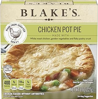 Blakes's Chicken Pot Pie, All-Natural, Frozen Meal, 8 oz.