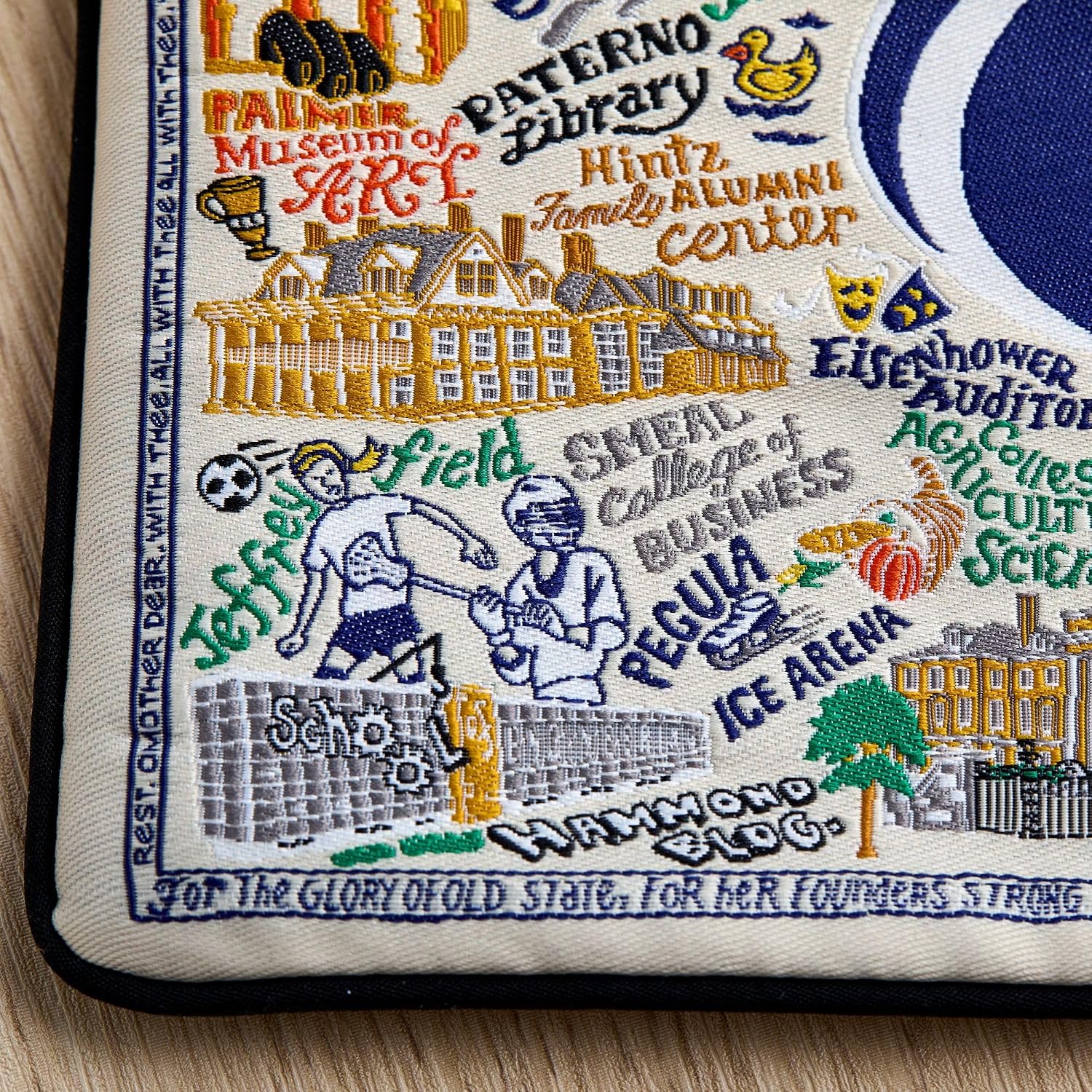 Catstudio Penn State University Collegiate Zipper Pouch Purse, Makeup Bag image 3