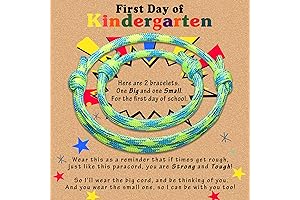 First Day of Kindergarten Bracelet: A Cherished Memory for Back-to-School Adventures