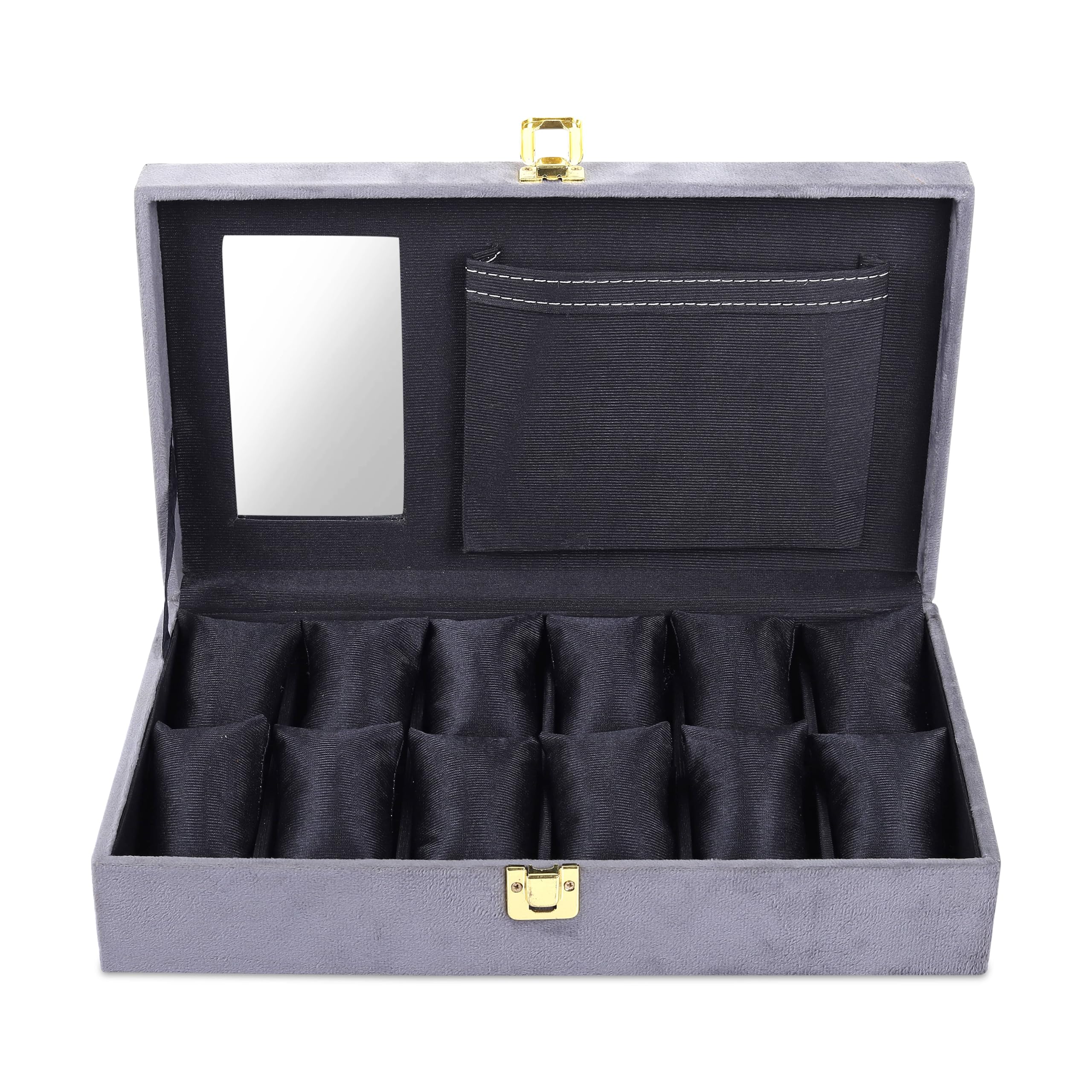 PANKATI Mens and Womens Watch Box Holder Organizer Case In 12watche organizers (Transitional) (B0CR97YPQ2) Amazon Price History, Amazon Price Tracker