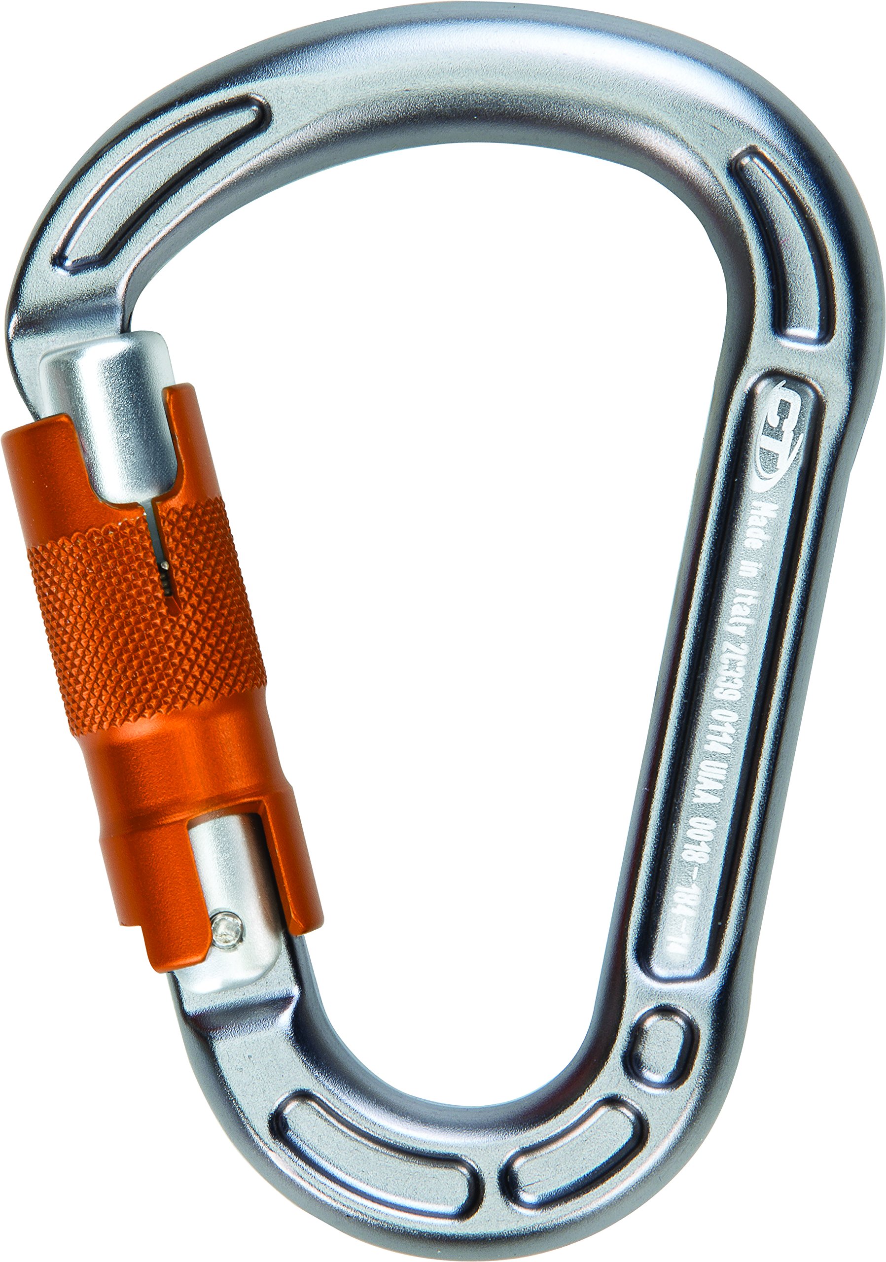 Climbing Technology Concept WG carabiner with twistlock Ferrule, Grey